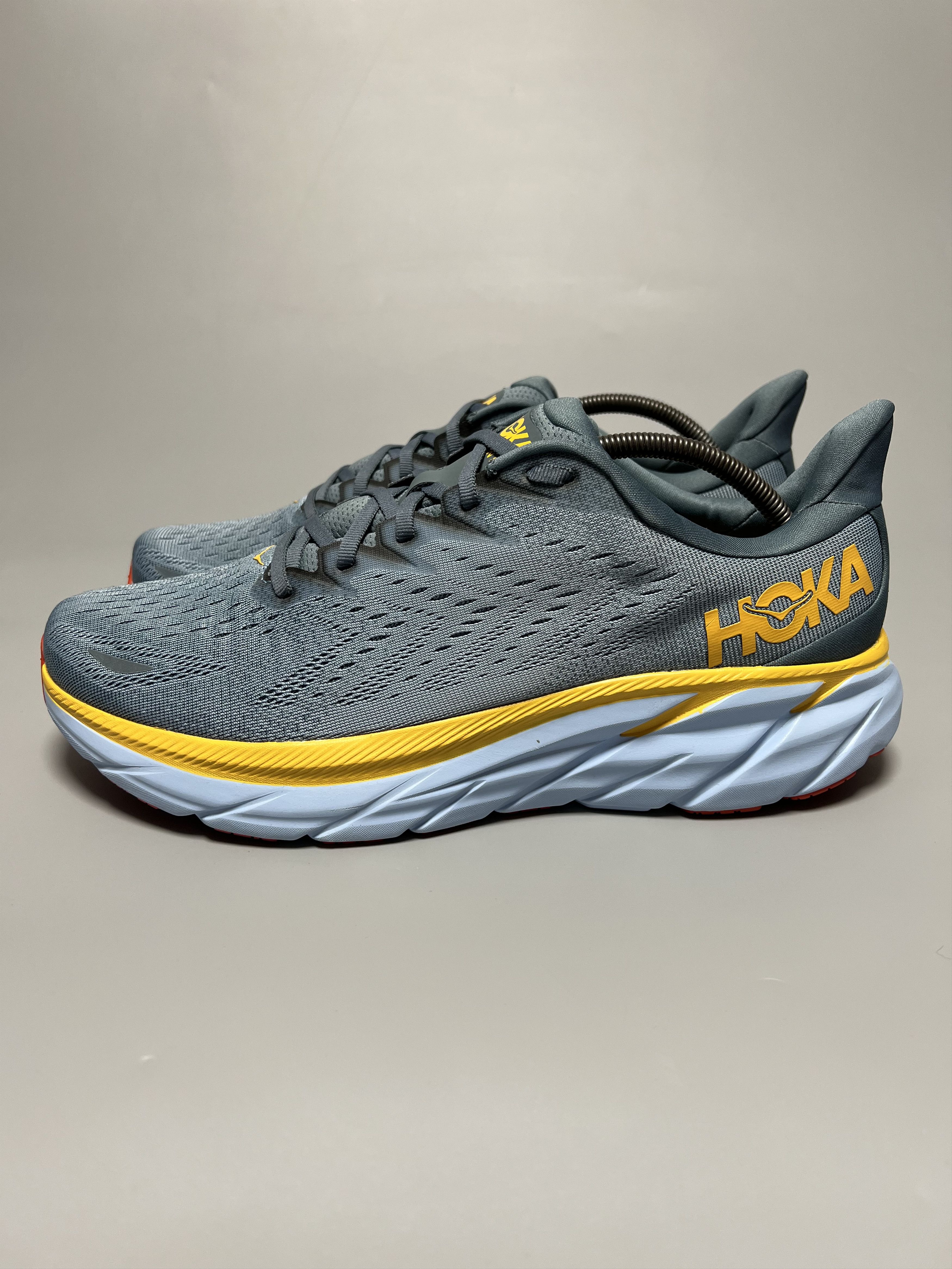 Hoka 13D Hoka One One Clifton 8 Men's Running Shoes Walking Gym Size US 13 / EU 46 - 2 Thumbnail