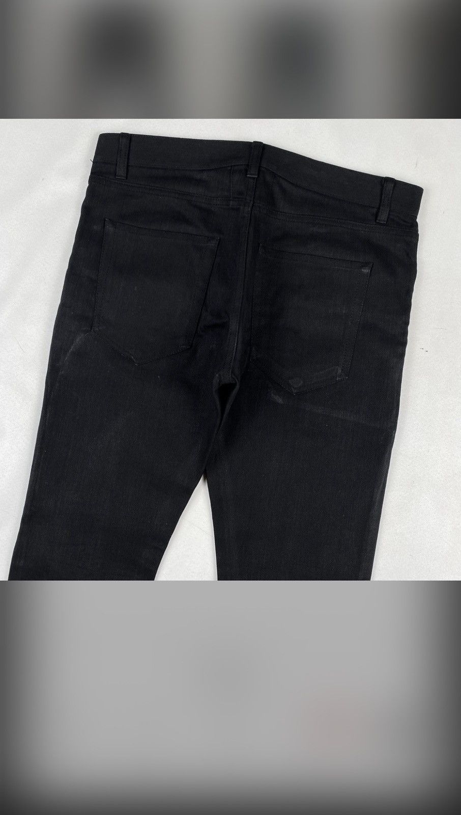 Saint Laurent Paris FW13- black D01 skinny denim by hedi slimane Size US 32 / EU 48 - 4 Thumbnail