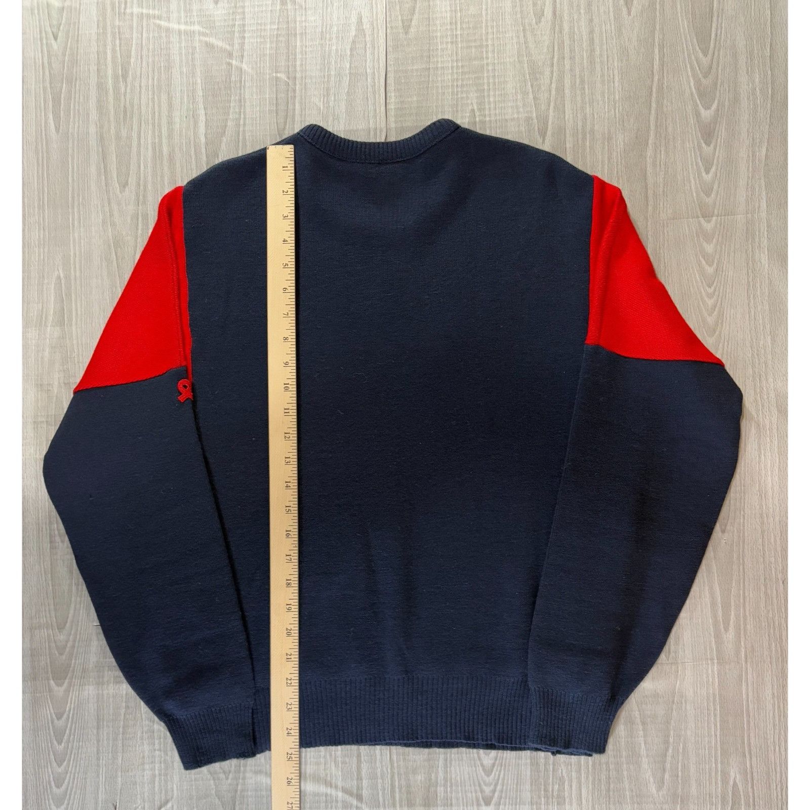 Other Demetre Pure Virgin Wool Colorblock Ski Sweater Sz L color b Size US L / EU 52-54 / 3 - 5 Thumbnail