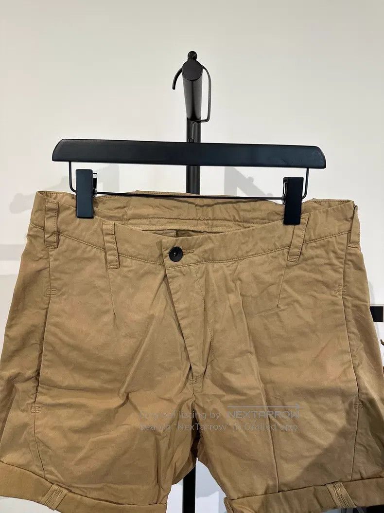Boris Bidjan Saberi Boris Bidjan Saberi Size M Khaki twill cotton shorts| Size US 30 / EU 46 - 6 Thumbnail