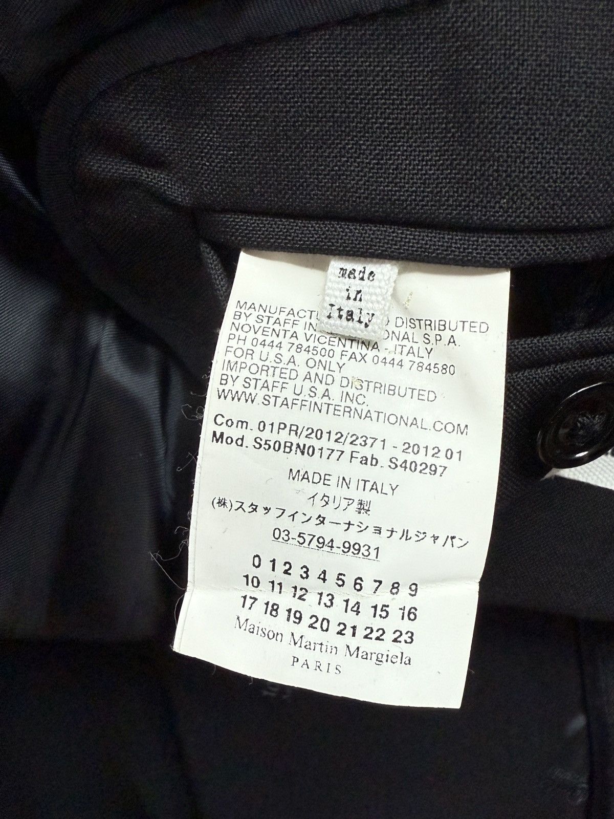 Maison Margiela Early Martin Margiela Line 14 Black Wool Blazer Jacket 44 Size US S / EU 44-46 / 1 - 16 Thumbnail