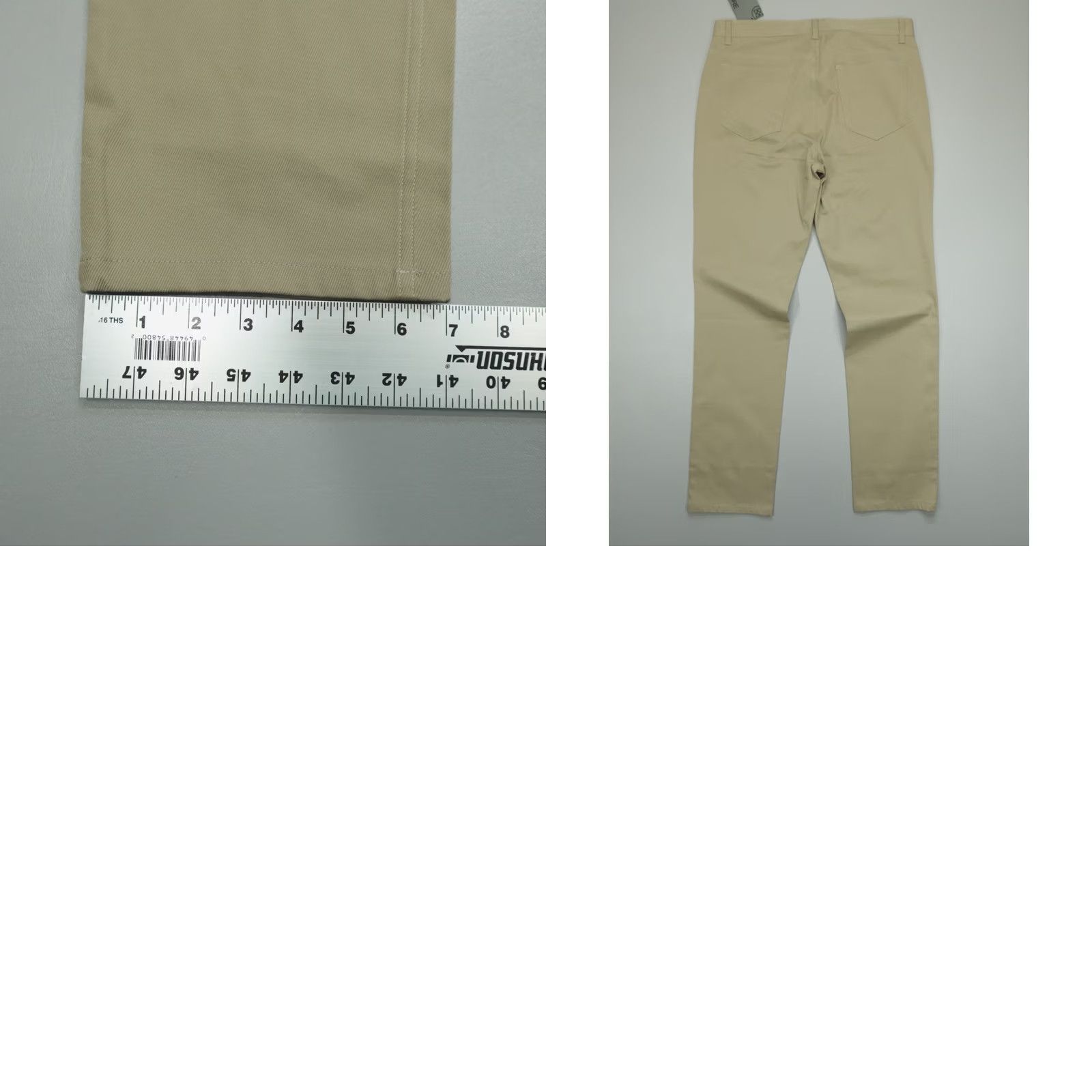 G/FORE G/Fore Cotton 5 Pocket Performance Golf Pants Men's Size 34x32 Dune GMB000016 Size US 34 / EU 50 - 8 Thumbnail