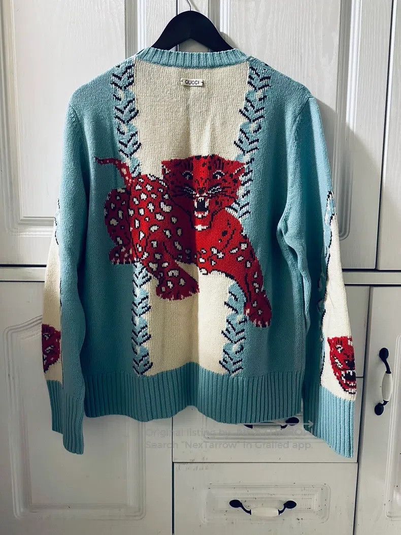 Gucci Gucci Show show limited edition pure woollen knitwear Size US L / EU 52-54 / 3 - 2 Thumbnail
