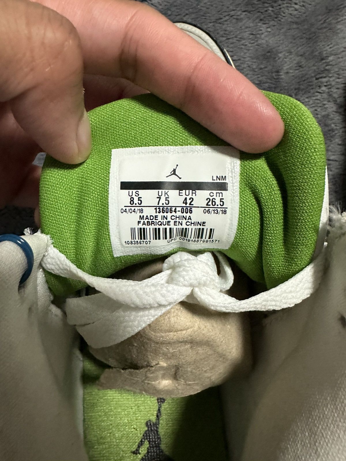 Jordan Brand × Nike ‼️‼️MUST GO‼️‼️Air Jordan 3 Retro Chlorophyll M US8.5 Size US 8.5 / EU 41-42 - 7 Thumbnail