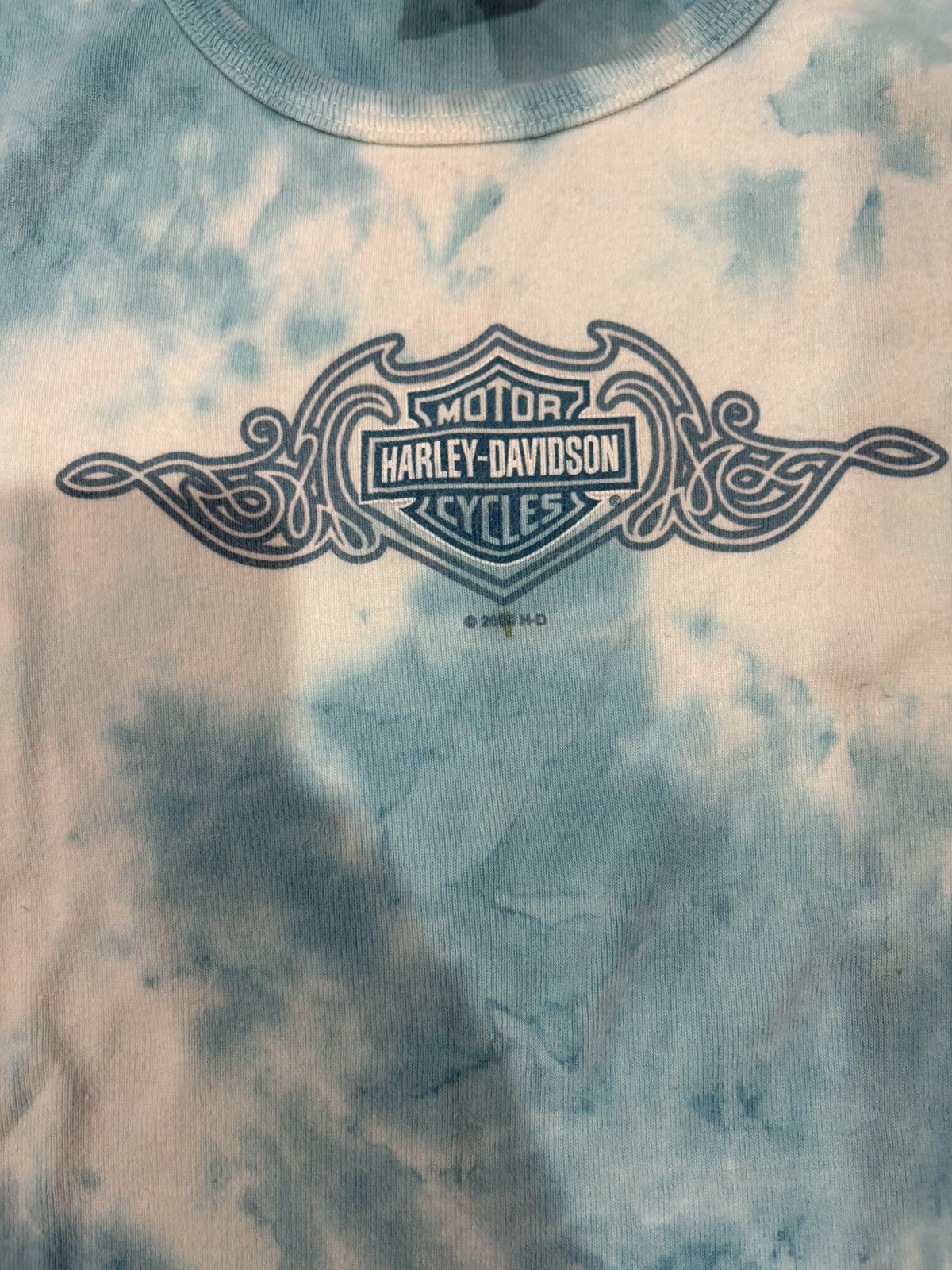 Harley Davidson × Vintage Harley Davidson Tie Dye Size M / US 6-8 / IT 42-44 - 1 Thumbnail