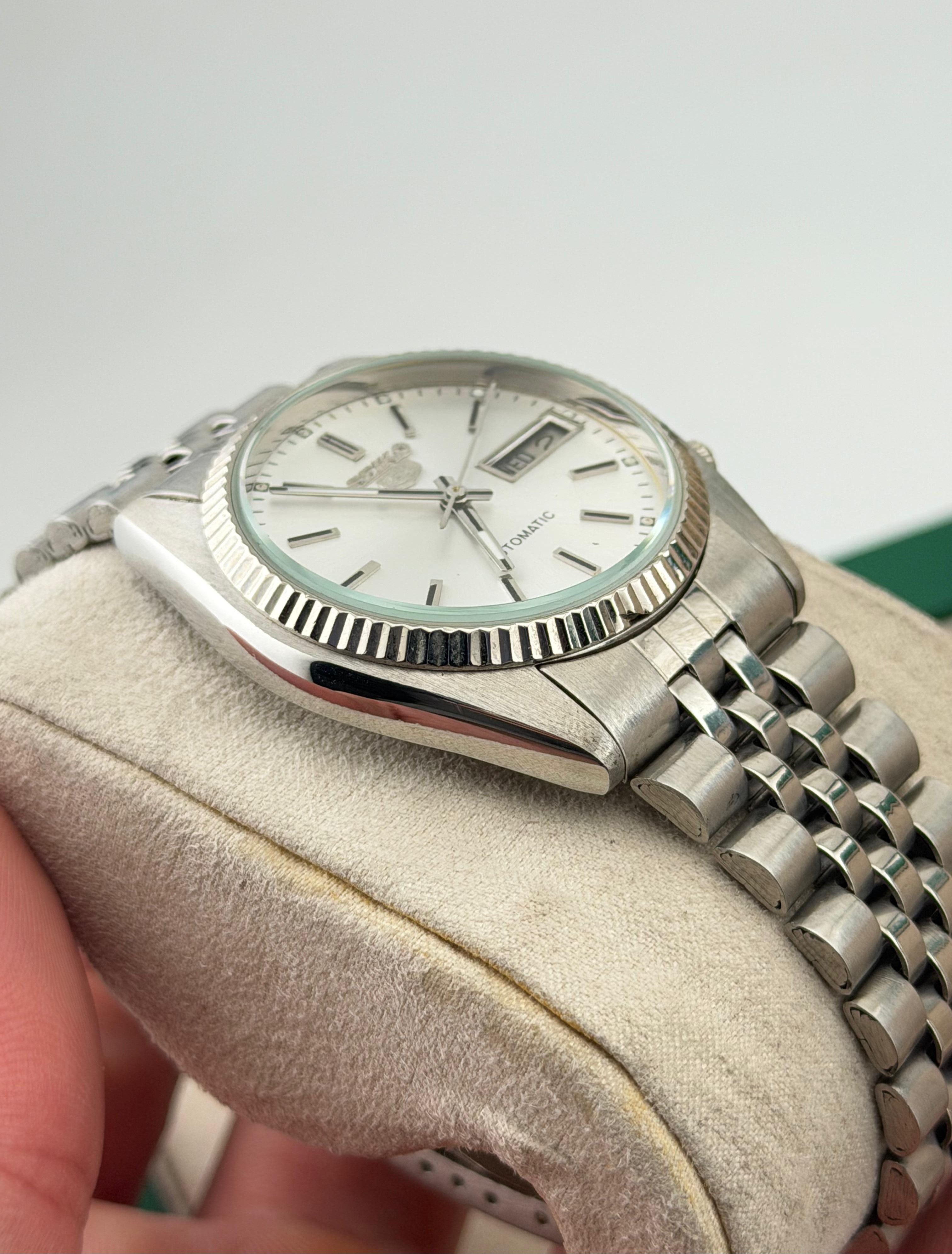 Seiko Elegant Men's Wrist Automatic Watch Size 36 - 6 Thumbnail