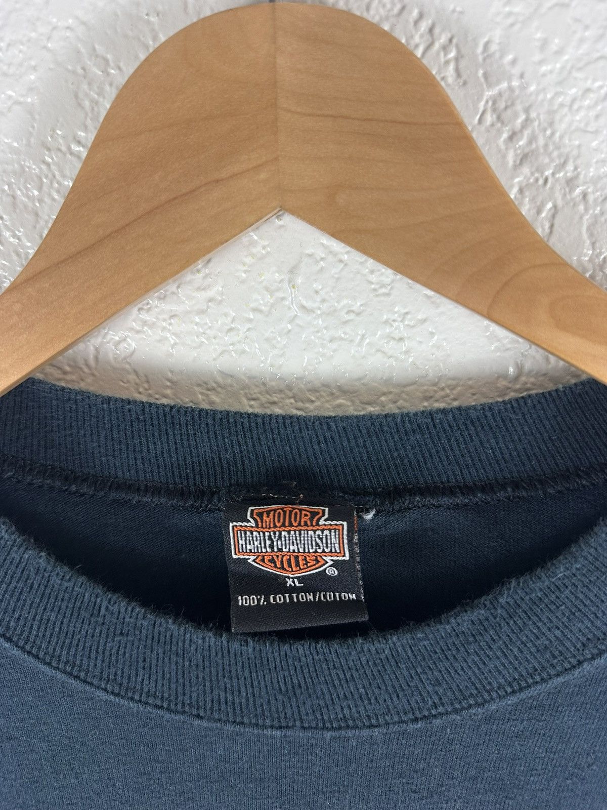 Harley Davidson Vintage Harley-Davidson long sleeve bold flame logo graphic Size US XL / EU 56 / 4 - 3 Thumbnail