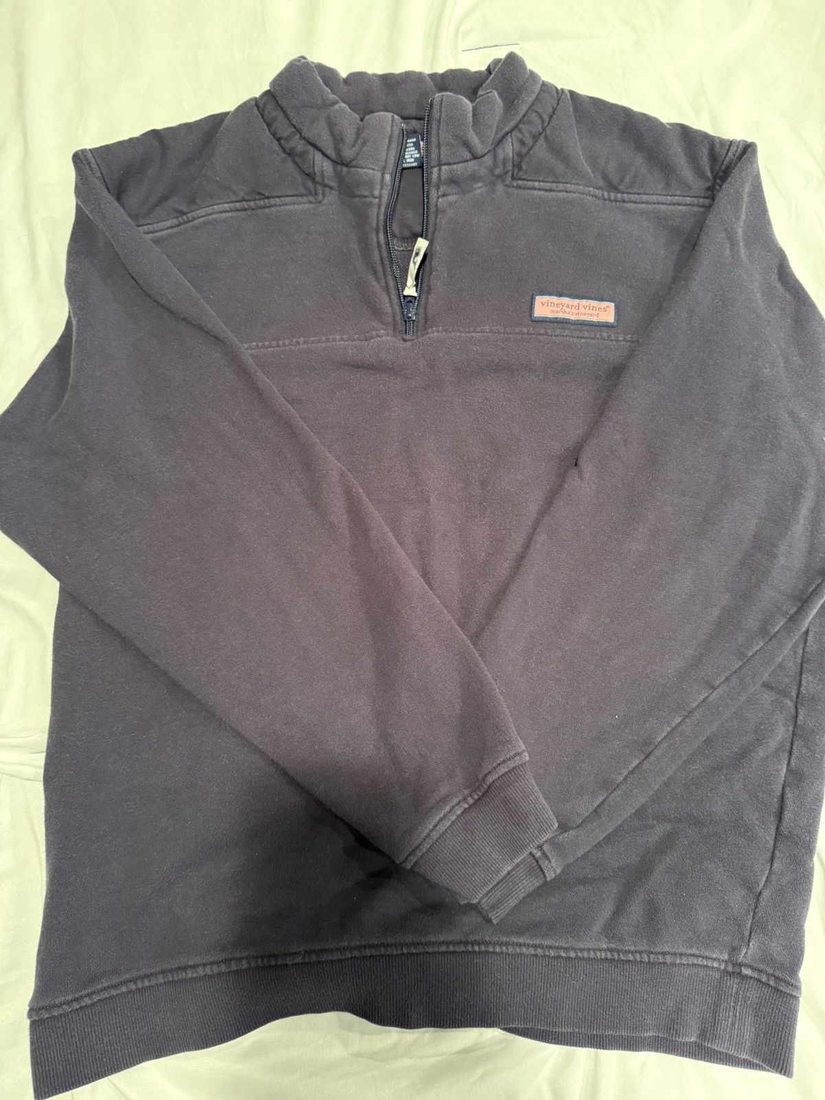 Vineyard Vines Vineyard Vines Quarter Zip Pullover Sweatshirt Size US L / EU 52-54 / 3 - 1 Thumbnail