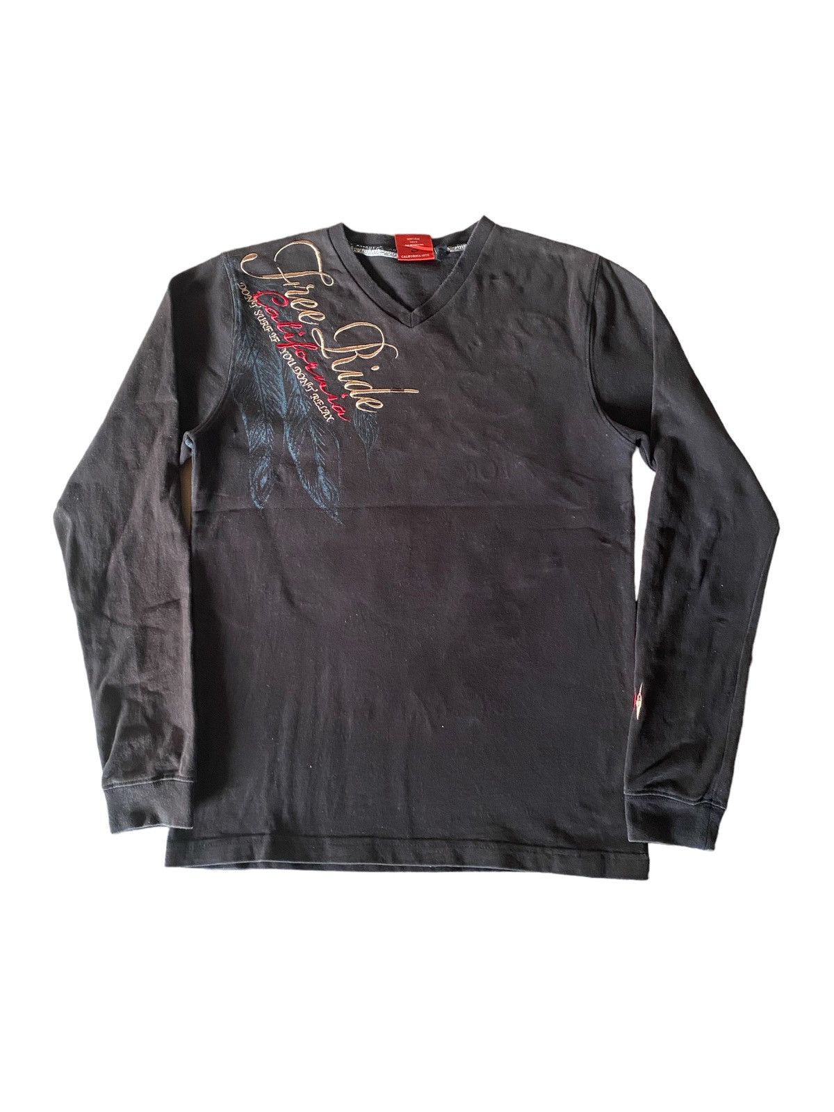 Designer × Gotcha × Vintage Vintage Y2k Gotcha Poem Surf Style Long Sleeve Size US S / EU 44-46 / 1 - 2 Thumbnail
