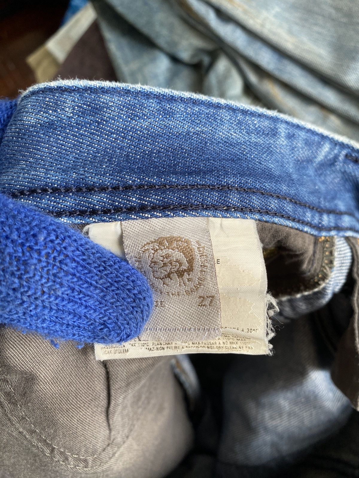 Diesel × Japanese Brand Diesel Safado Distressed Denim Size US 29 - 17 Thumbnail