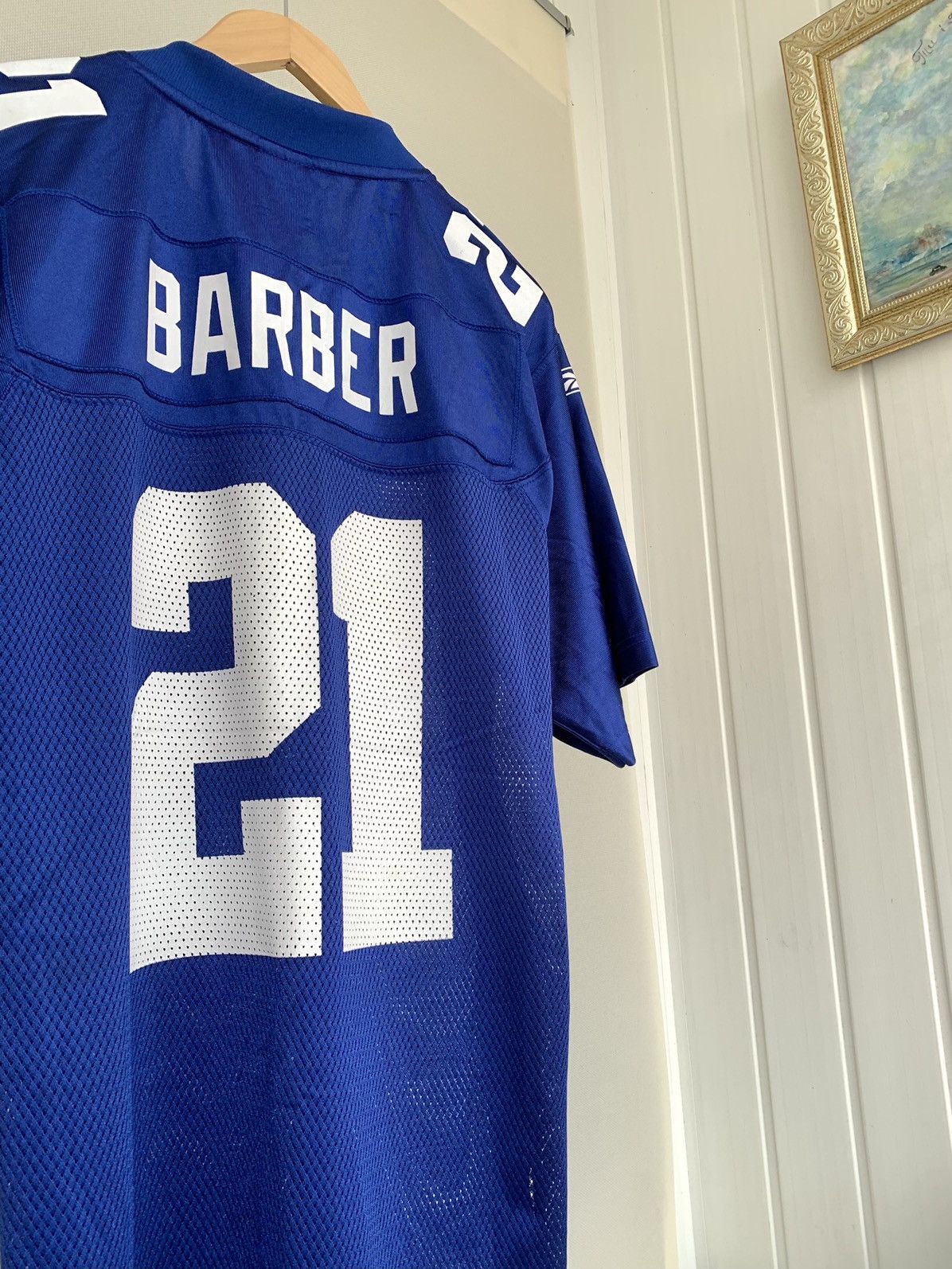 Reebok Reebok New York GIANTS Tiki Barber Vintage 2005 Jersey NFL Size US S / EU 44-46 / 1 - 2 Thumbnail