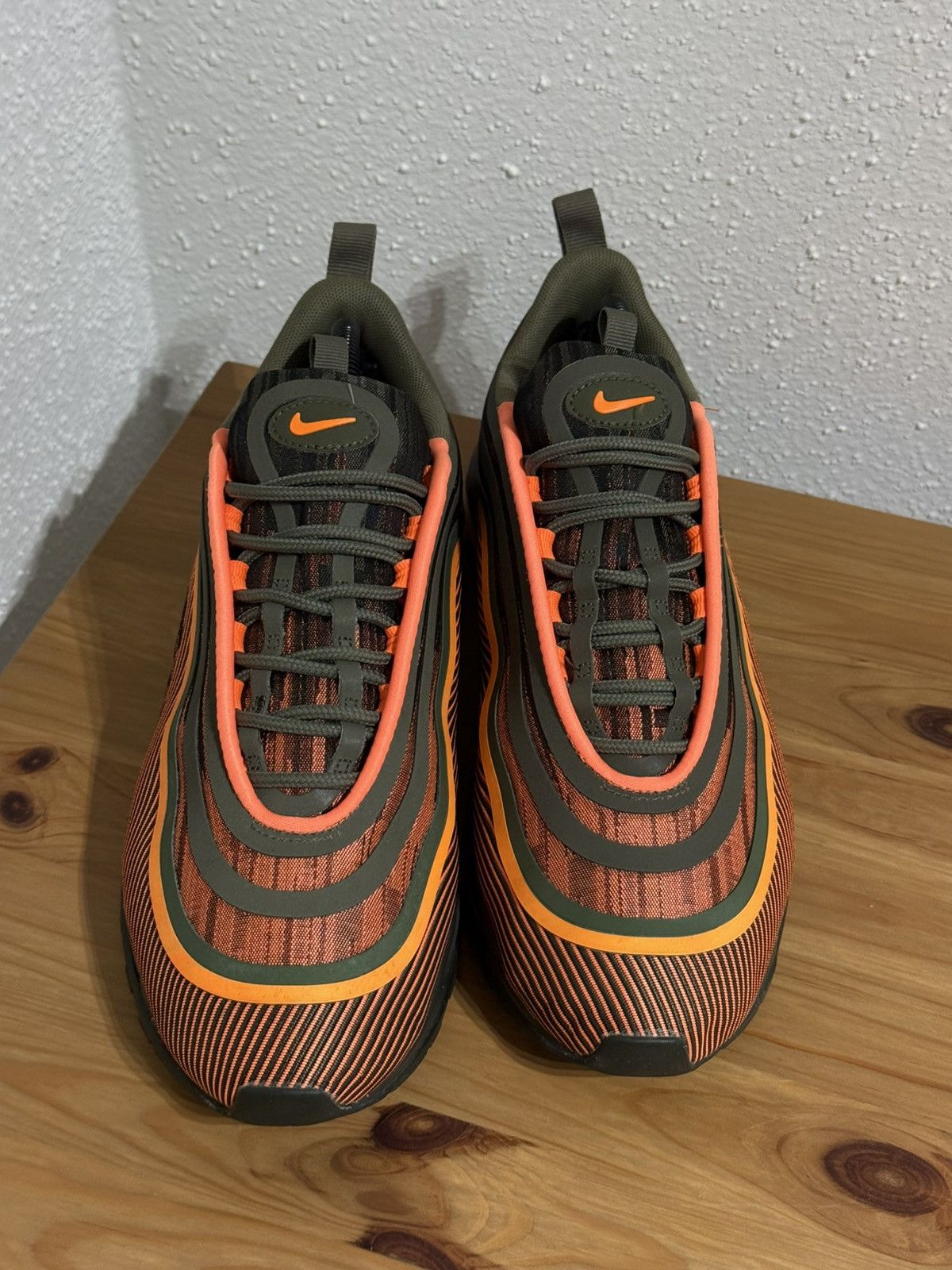 Nike Nike Air Max 97 Ultra 17 Total Orange Sequoia Size US 9 / EU 42 - 2 Thumbnail