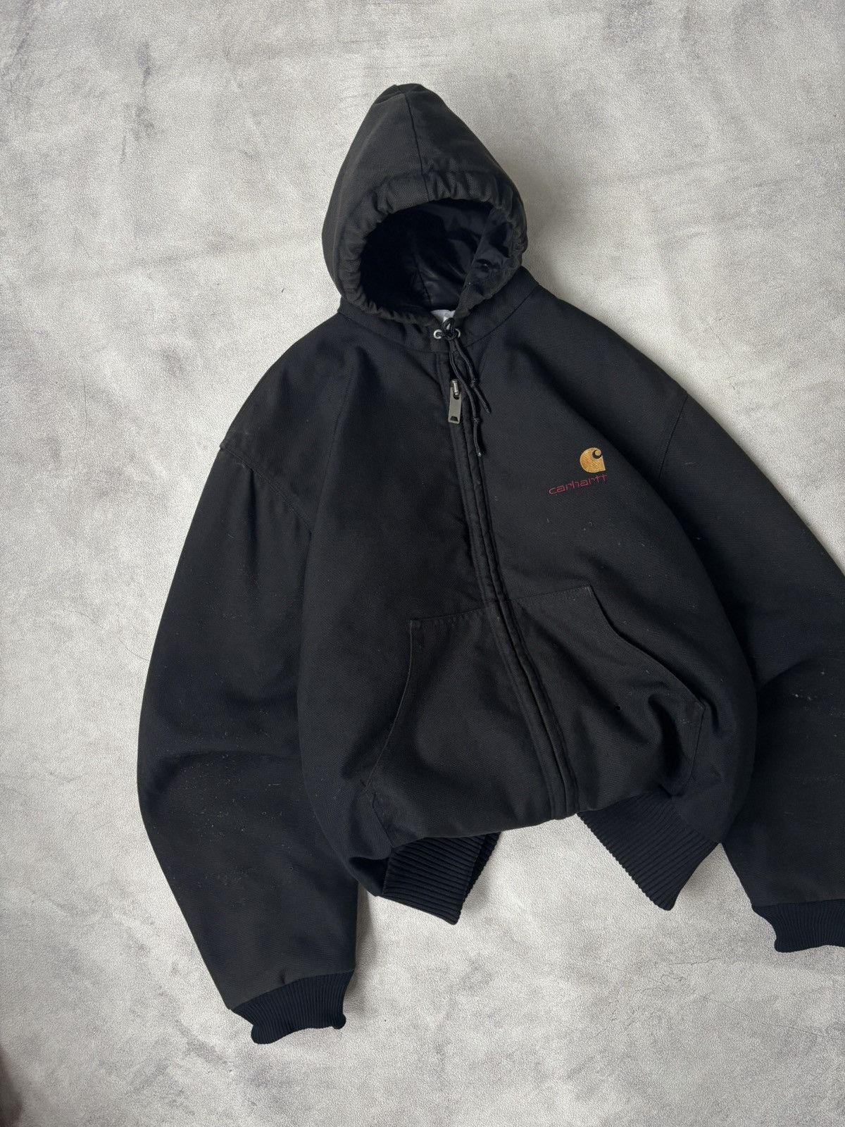 Carhartt 90's vintage faded carhartt active jacket J21 size Learge Size US L / EU 52-54 / 3 - 2 Thumbnail