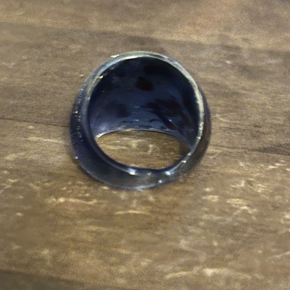 Vintage Vintage Murano glass dome ring Size ONE SIZE - 7 Thumbnail