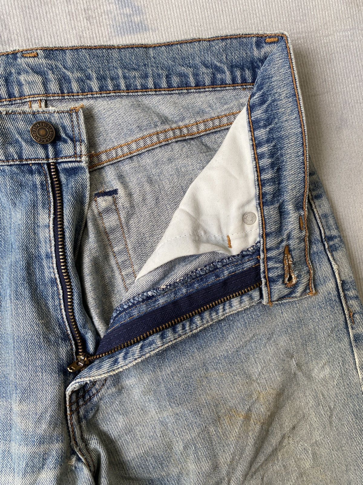 Levi's Vintage 90’s Levi’s 512 Distressed Denim Size US 28 / EU 44 - 22 Thumbnail