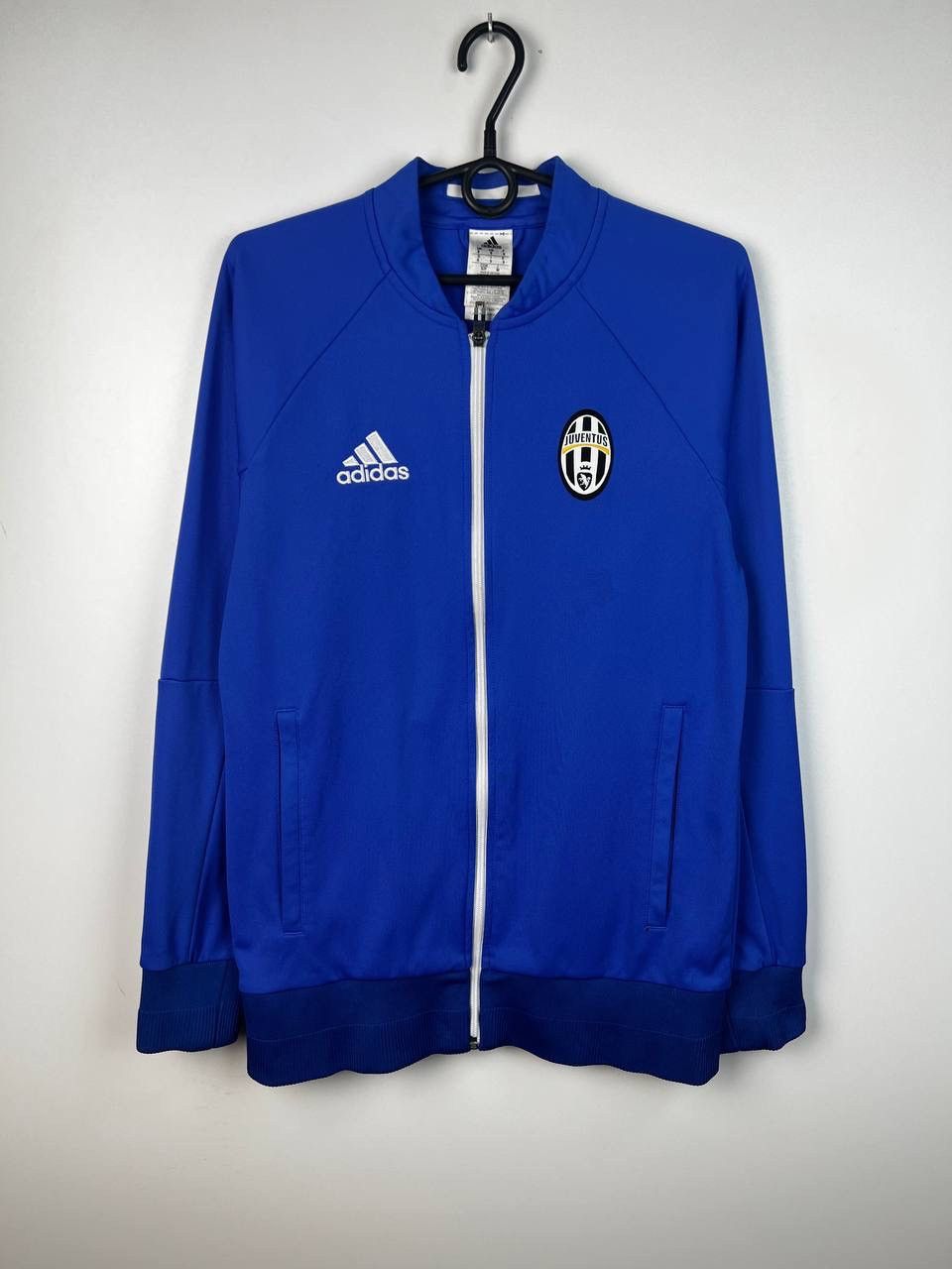 Vintage Juventus Adidas Football zip Sweatshirt size S Size US S / EU 44-46 / 1 - 1 Thumbnail