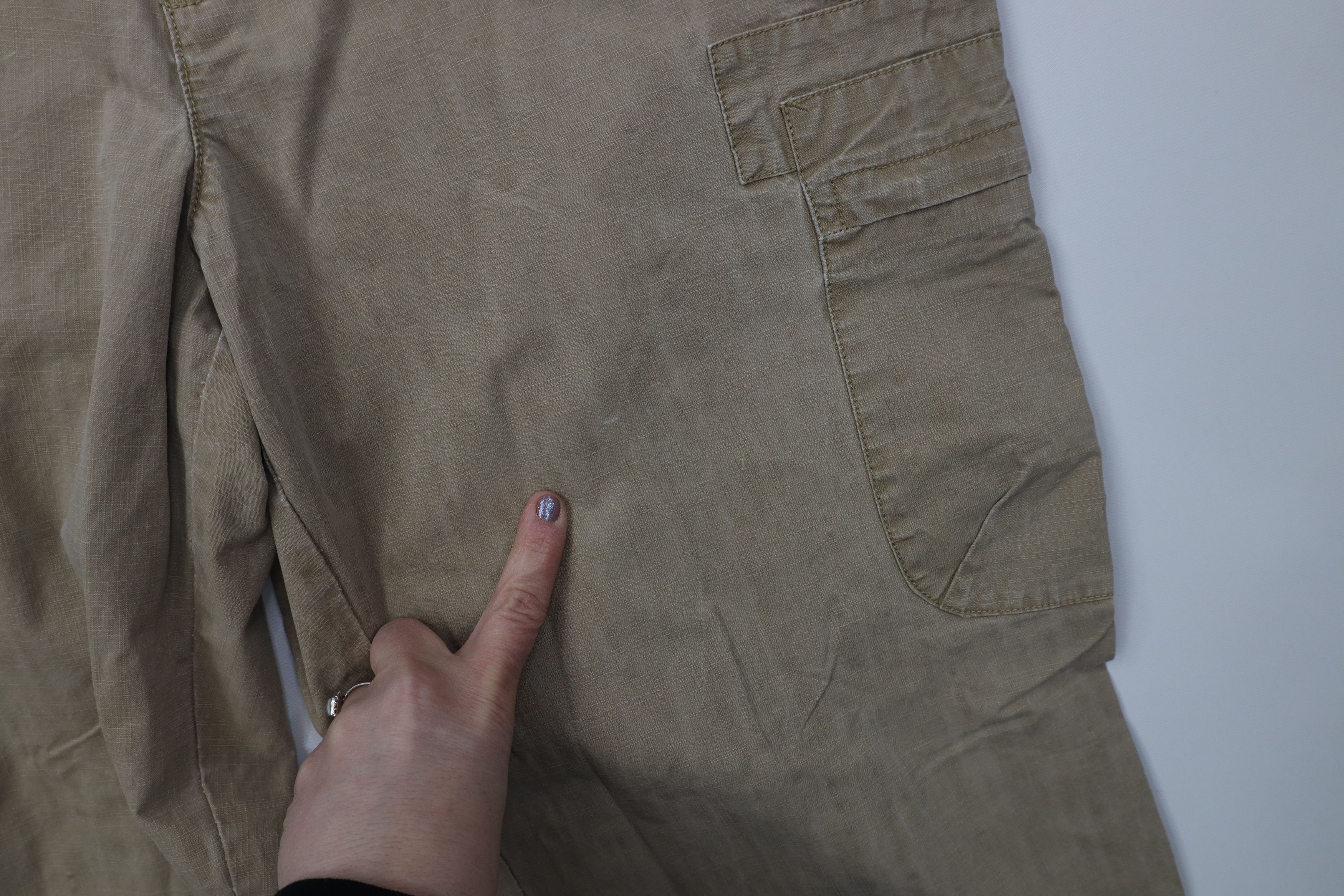 Tommy Hilfiger Vintage Y2K 2003 Tommy Hilfiger Ripstop Wide Leg Cargo Pants Size US 38 / EU 54 - 7 Thumbnail