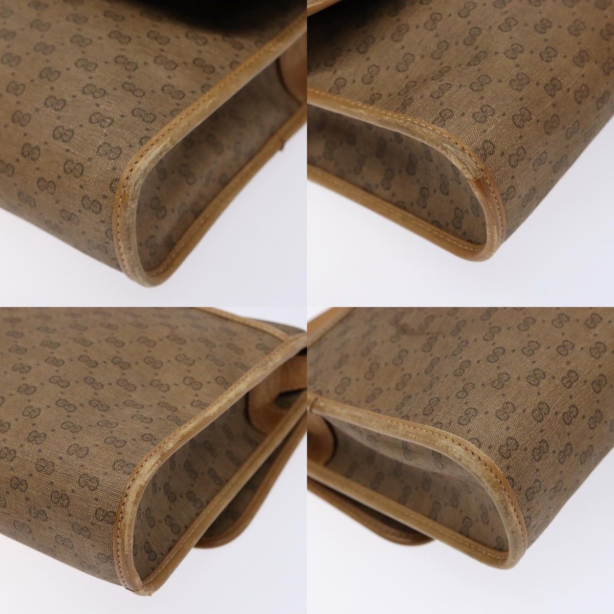 Gucci GUCCI Micro GG Supreme Shoulder Bag Pvc Beige Gold Size ONE SIZE - 10 Thumbnail
