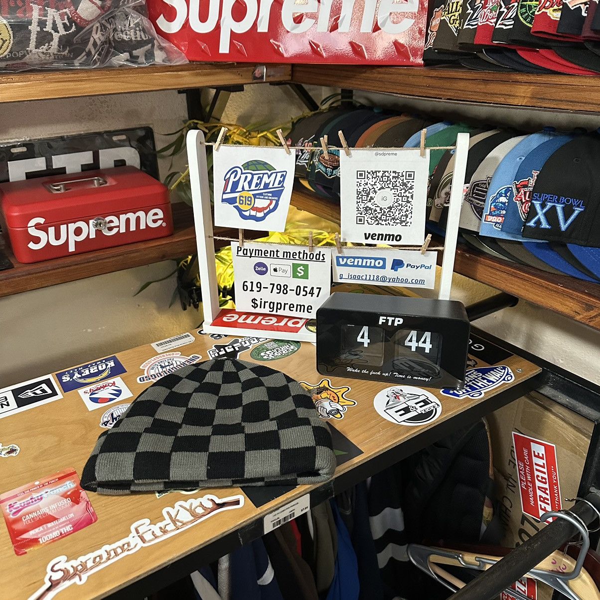Fuck The Population Ftp checkered beanie Size ONE SIZE - 2 Thumbnail