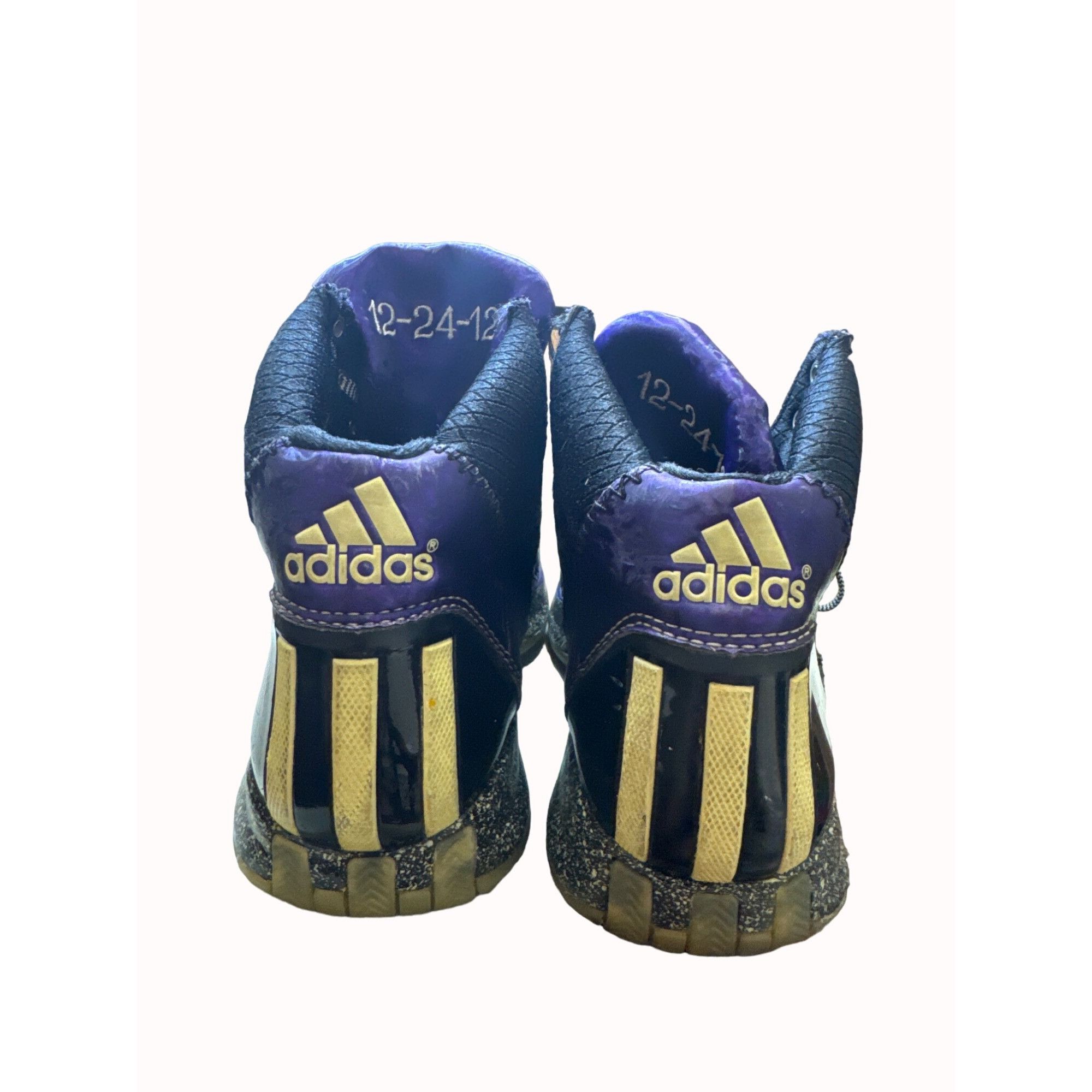 Adidas Adidas Rose Night Before Xmas 2012 men’s purple basketball s Size US 8.5 / EU 41-42 - 8 Thumbnail
