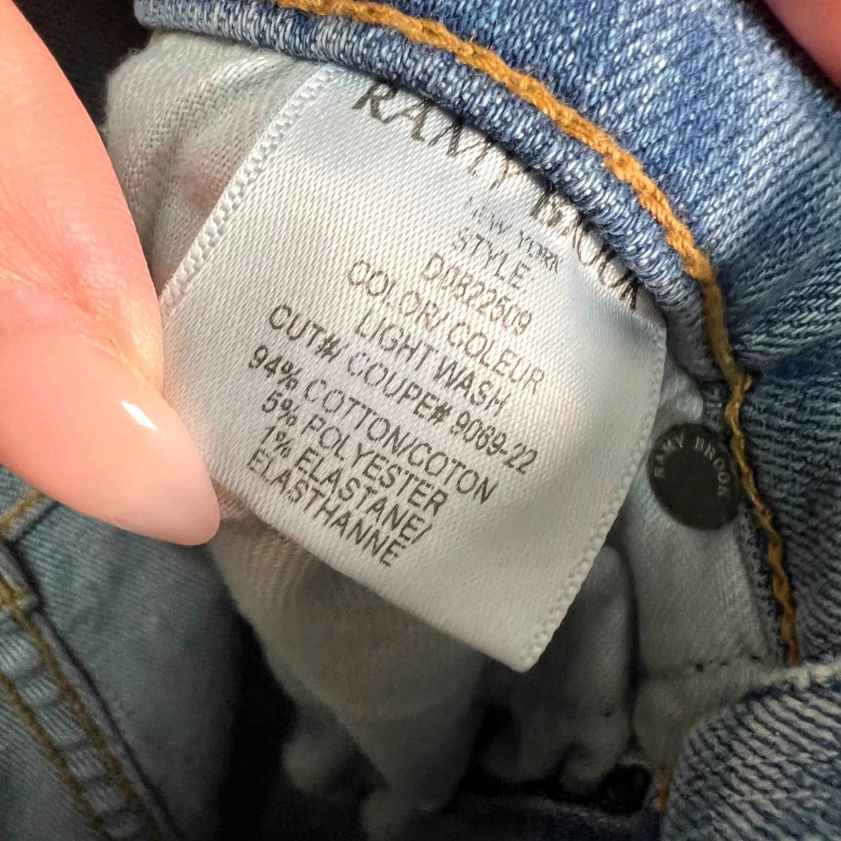 Ramy Brook Ramy Brook Womens Jeans 28 Light Wash Denim With Slit Flared High Rise 32 In Inseam Blue Cotton Blend Pants - Men/Women? Size 28" / US 6 / IT 42 - 5 Thumbnail