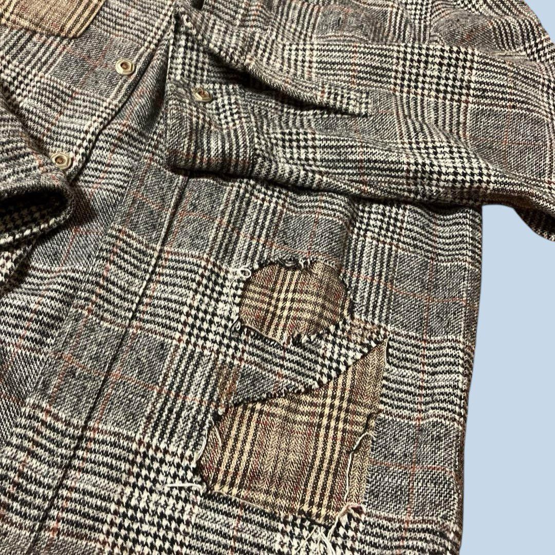 Flannel × Japanese Brand Japanese brand Bonds & Peace checkerd distressed flannel Size US M / EU 48-50 / 2 - 2 Thumbnail