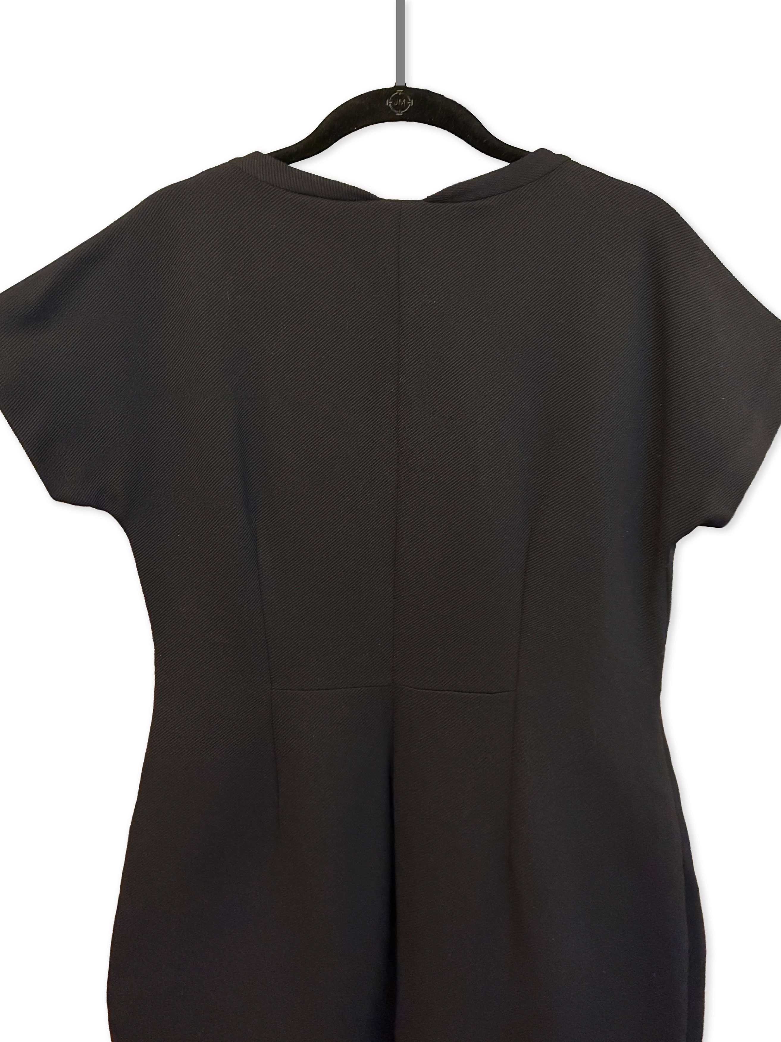 Diane von Furstenberg Diane Von Furstenberg Black Work‑To‑Evening Dress Size XL / US 12-14 / IT 48-50 - 4 Thumbnail