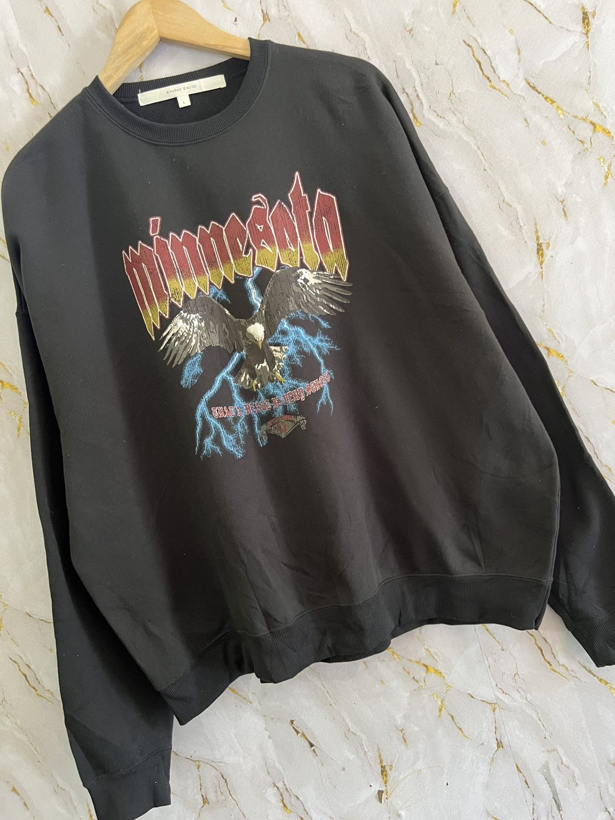 Vintage MINNESOTA SWEATSHIRT Size US L / EU 52-54 / 3 - 3 Thumbnail