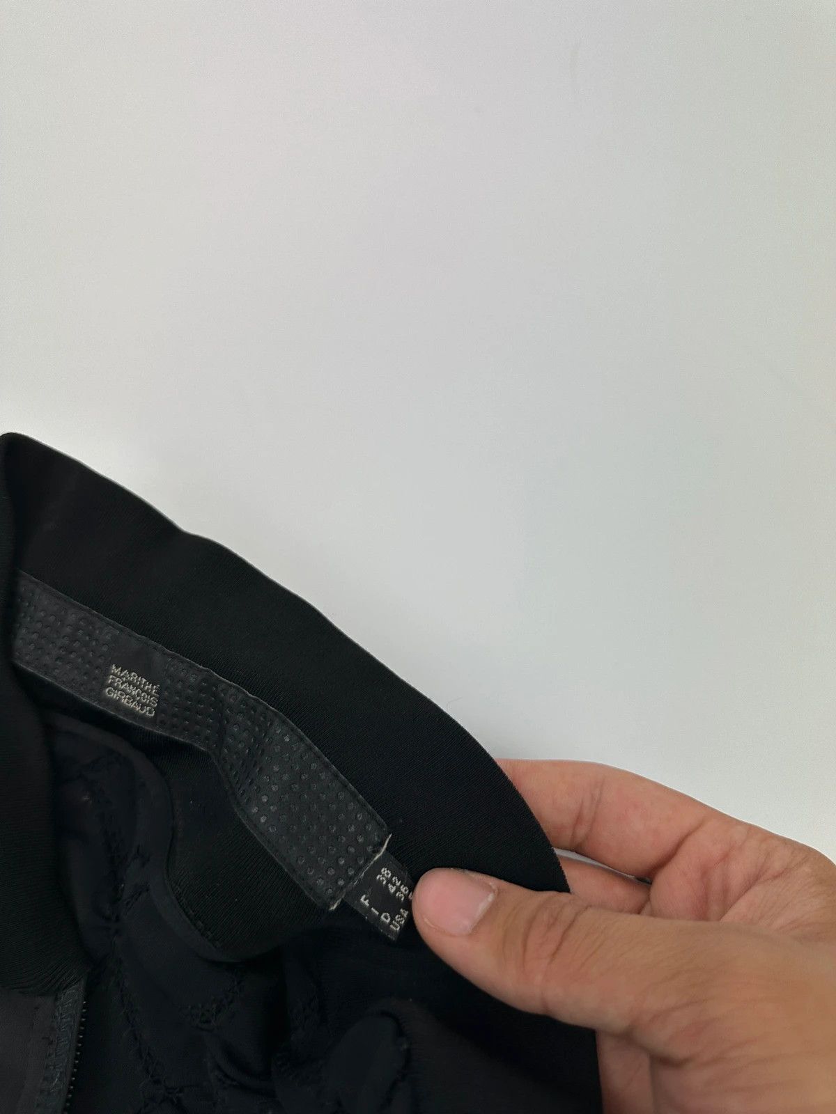 Marithe + Francois Girbaud Marithé + François Girbaud 00’s Black Stitches Fitted Jacket Size M / US 6-8 / IT 42-44 - 7 Thumbnail