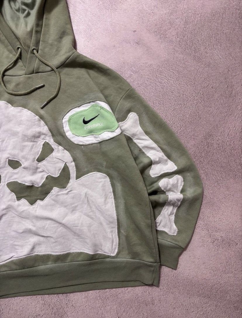 Japanese Brand Nike Custom Skeleton y2k hoodie Size US S / EU 44-46 / 1 - 2 Thumbnail