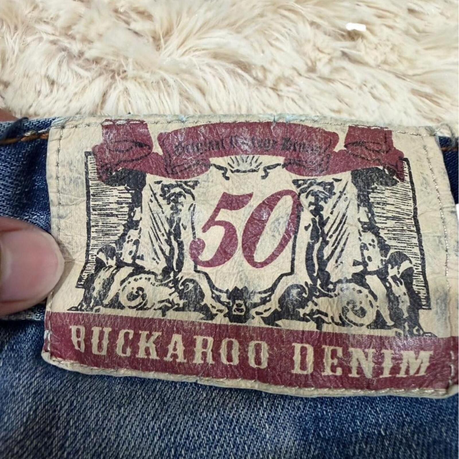 Other Vintage Y2K BUCKAROO denim jeans Size 32" / US 10 / IT 46 - 4 Thumbnail