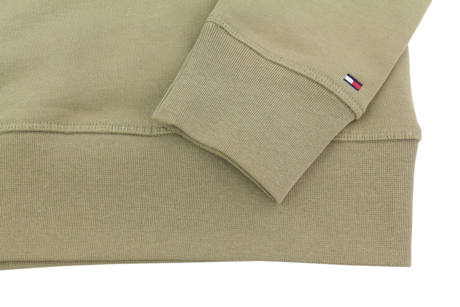 Tommy Hilfiger SQUARE LOGO L Brown Kangaroo Pocket Hooded 85112 Size US L / EU 52-54 / 3 - 6 Thumbnail