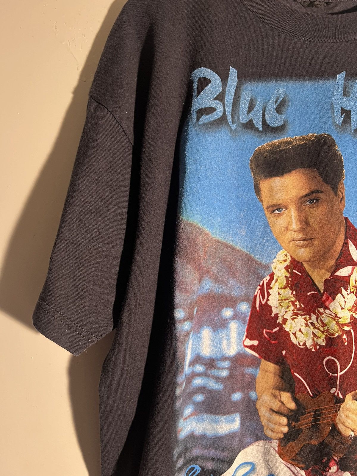 Vintage 90’s VTG Vintage Elvis Presley Blue Hawaii Retro Rock Shirt Size US XL / EU 56 / 4 - 5 Thumbnail