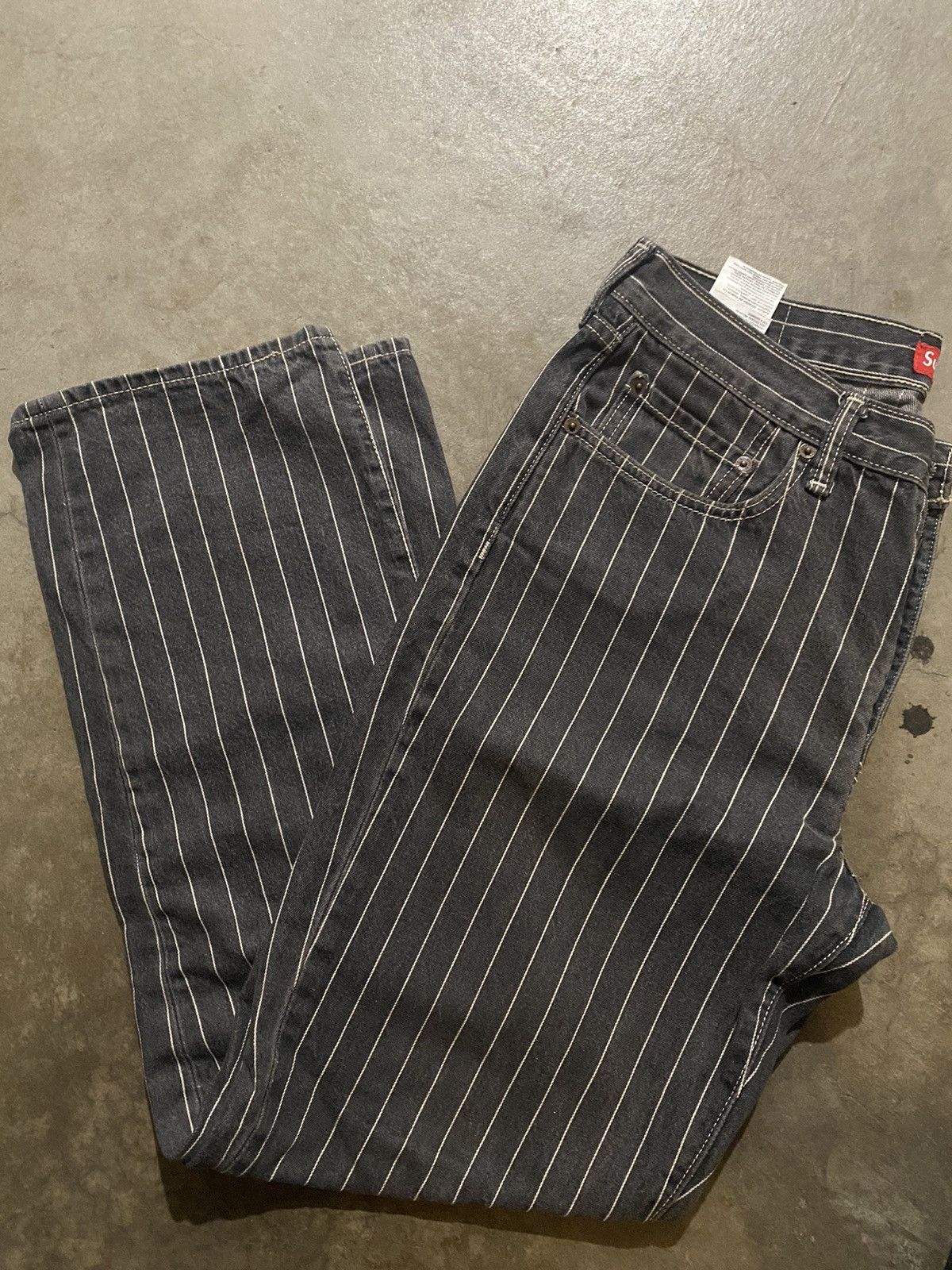 Supreme Levi’s 32x32 Pinstripe Pants / Jeans