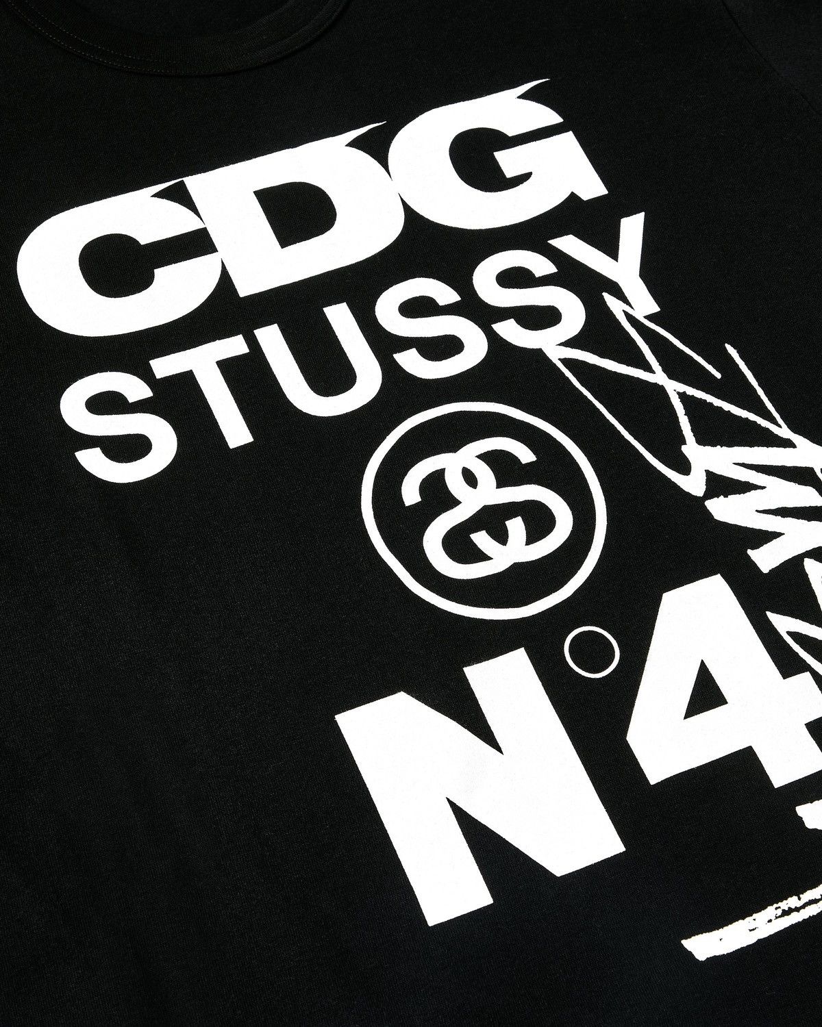 CDG by Comme des Garcons × Stussy RARE STÜSSY // CDG COMME DES GARÇONS BLACK T-SHIRT (M) Size US M / EU 48-50 / 2 - 2 Thumbnail
