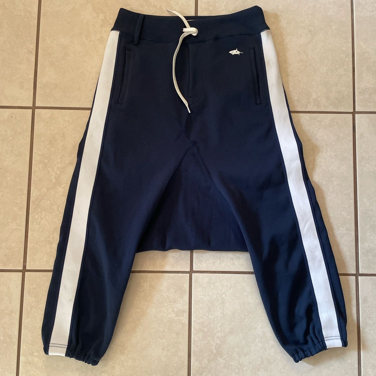 Fumito Ganryu Ganryu drop-crotch Sarouel track pants Size US 31 - 2 Thumbnail