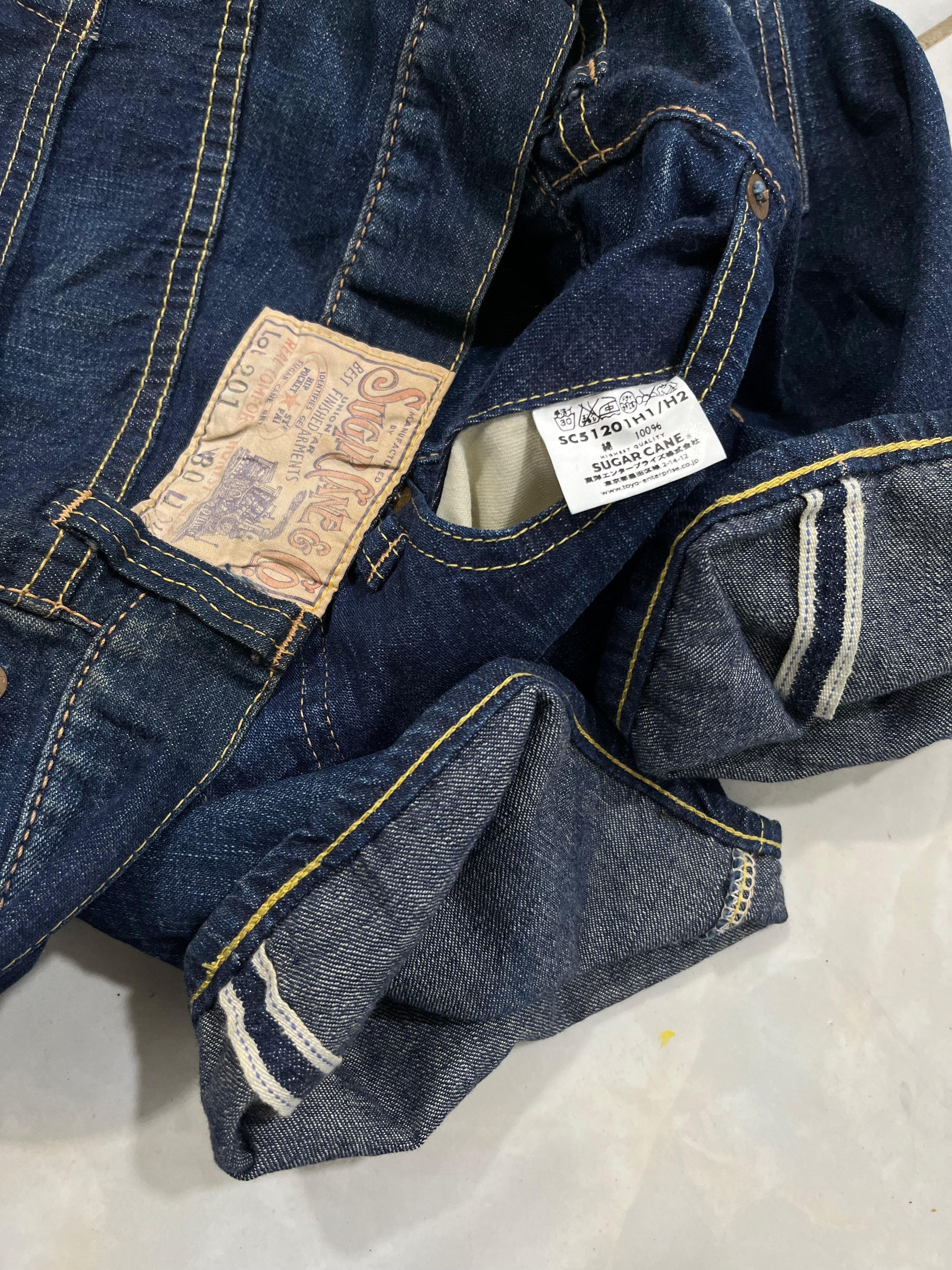 Sugar Cane Sugar Cane Selvedge Denim Shorts Size US 30 / EU 46 - 6 Thumbnail