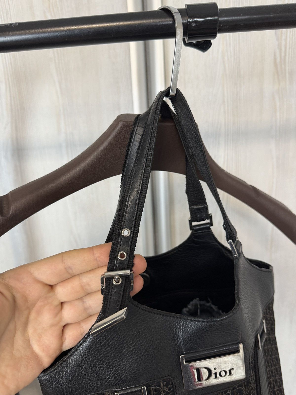 Christian Dior Monsieur Christian Dior 2005 John Galliano Street Chic Tote Handbag Size ONE SIZE - 10 Thumbnail