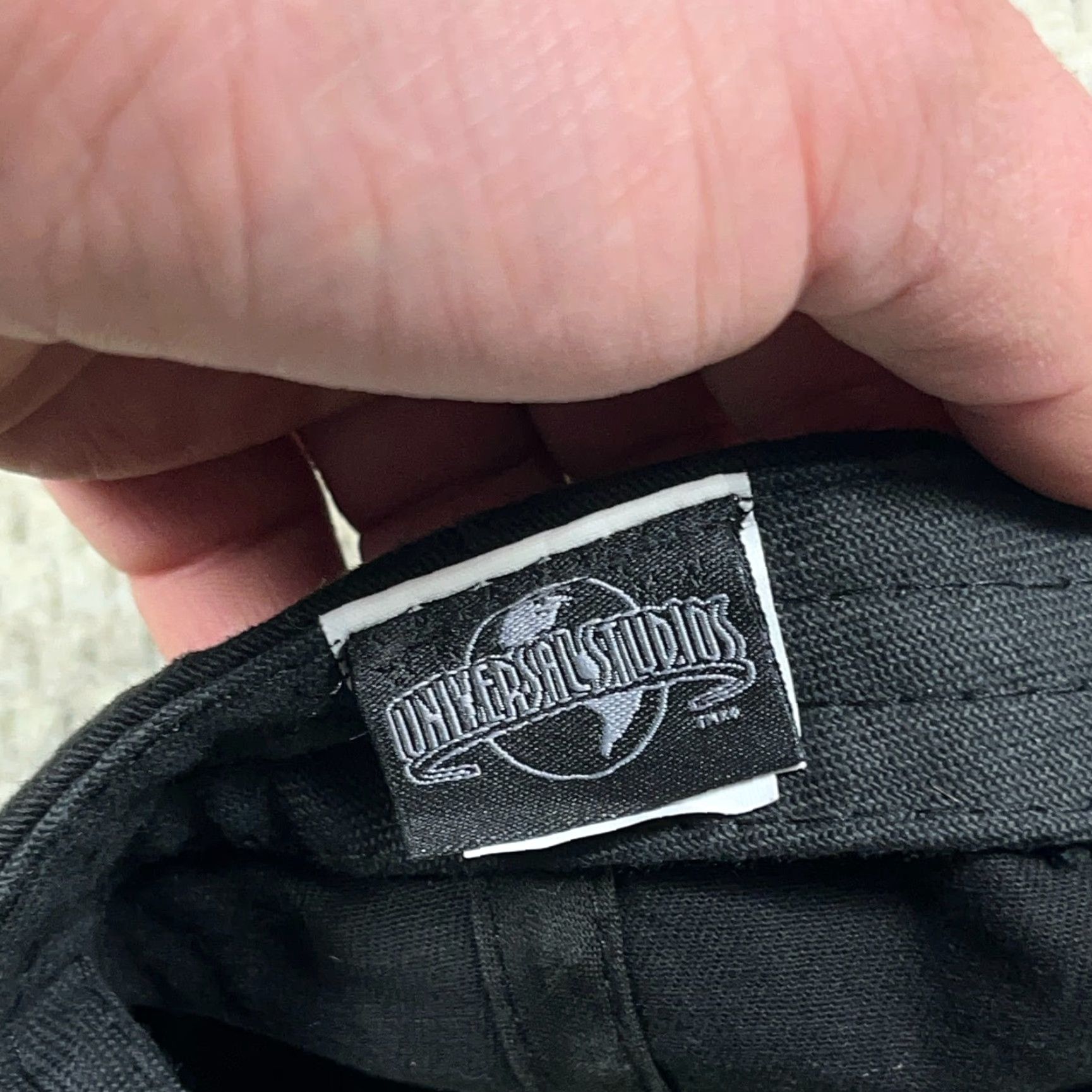 Vintage VINTAGE Fear Factor Live Hat Cap Strap Back Black Universal Studios Dad Adult Size ONE SIZE - 7 Thumbnail