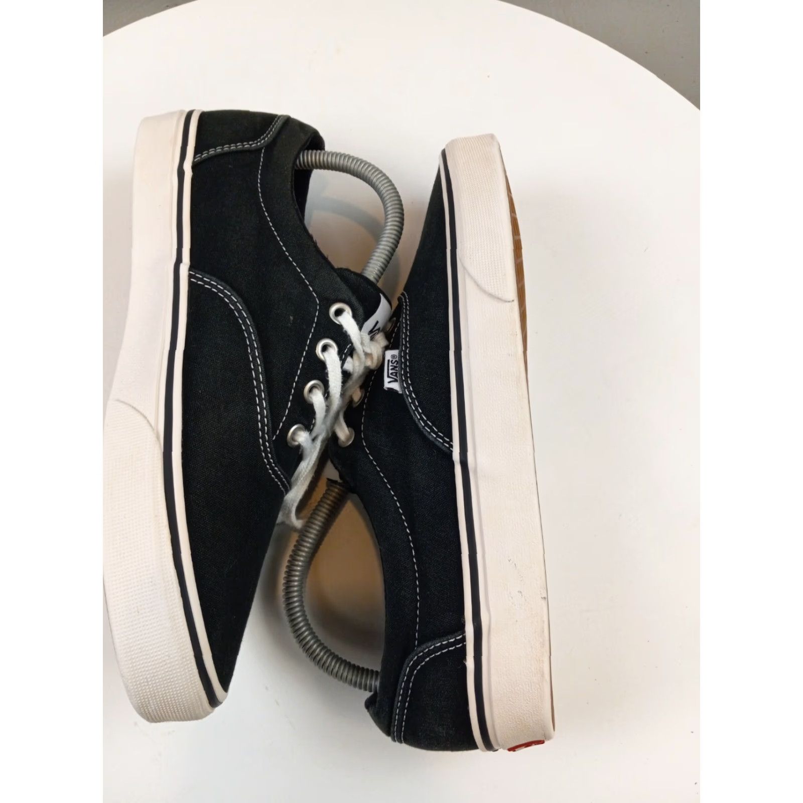 Vans VANS Off The Wall Women’s 9.5 Black & White Low Top Shoes Skateboard 721356 Size M / US 6-8 / IT 42-44 - 5 Thumbnail