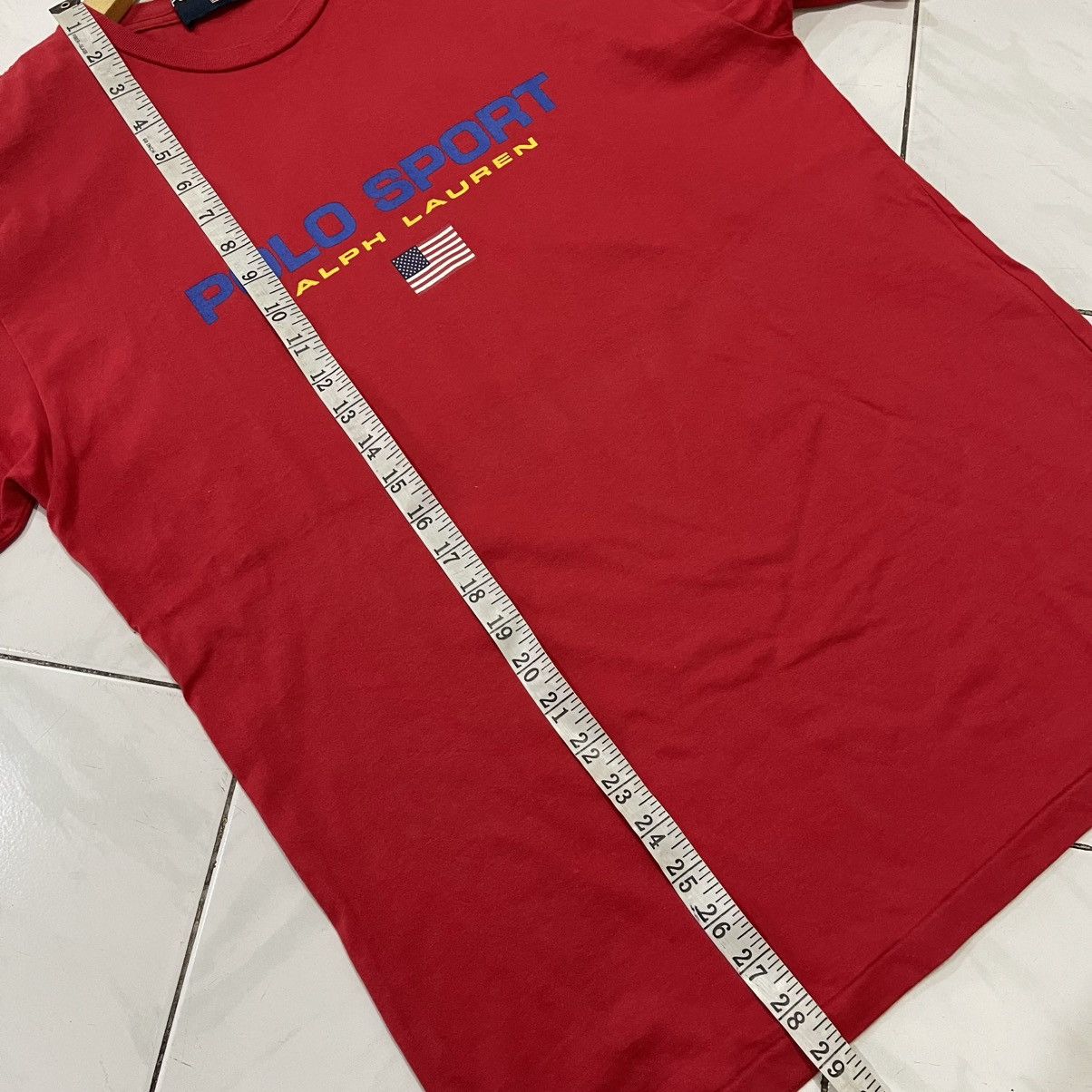 Polo Ralph Lauren Vintage Polo sport ralph lauren logo tee Size US L / EU 52-54 / 3 - 9 Thumbnail