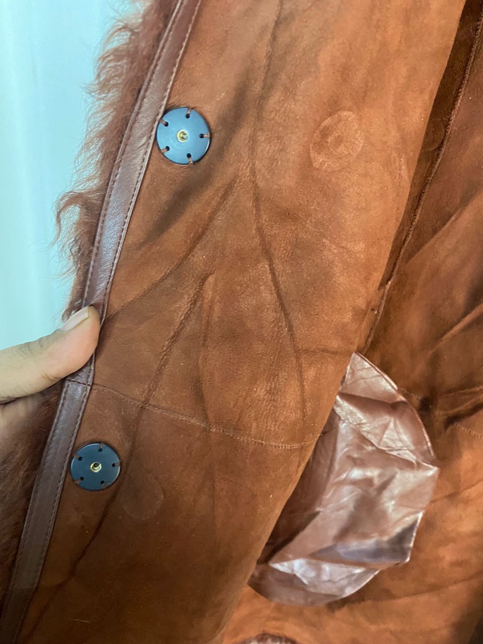Yves Salomon Unisex🔥Yves salomon fur lamb leather sleeveless jacket Size S / US 4 / IT 40 - 9 Thumbnail