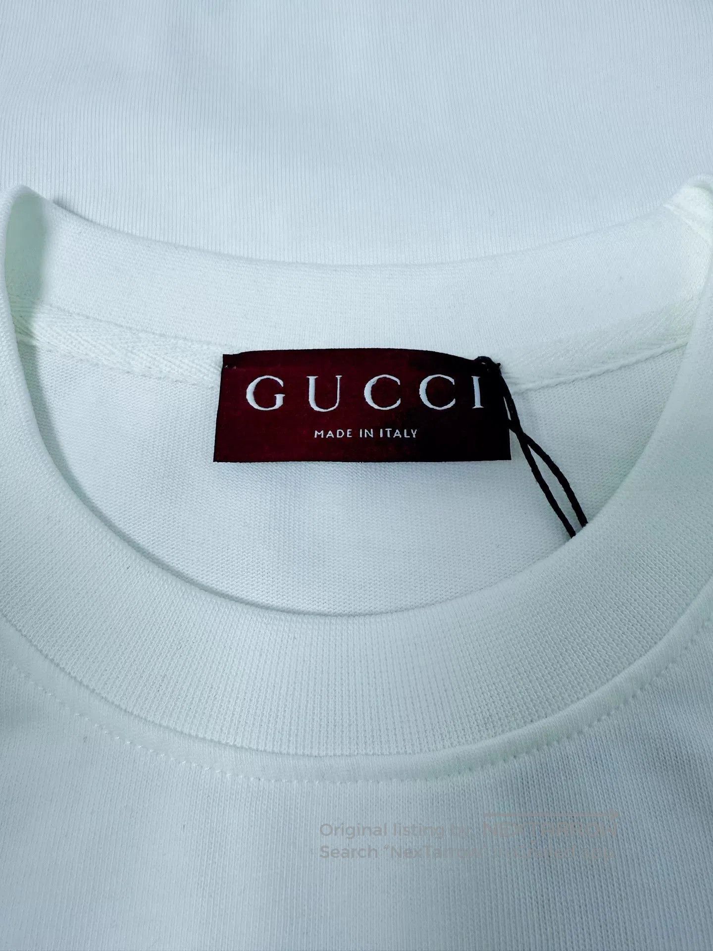 Gucci Gucci White Short-Sleeve T-Shirt. Size US L / EU 52-54 / 3 - 5 Thumbnail
