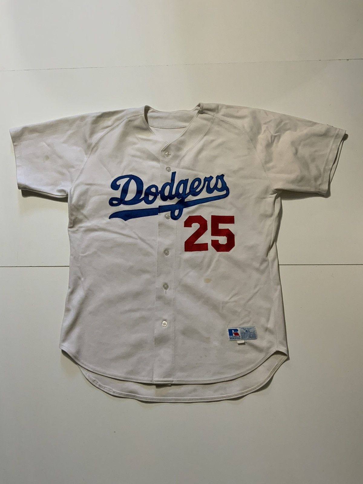 MLB × Russell Athletic × Vintage Russell Athletic Los Angeles Dodgers MLB Baseball Jersey Size US L / EU 52-54 / 3 - 1 Thumbnail