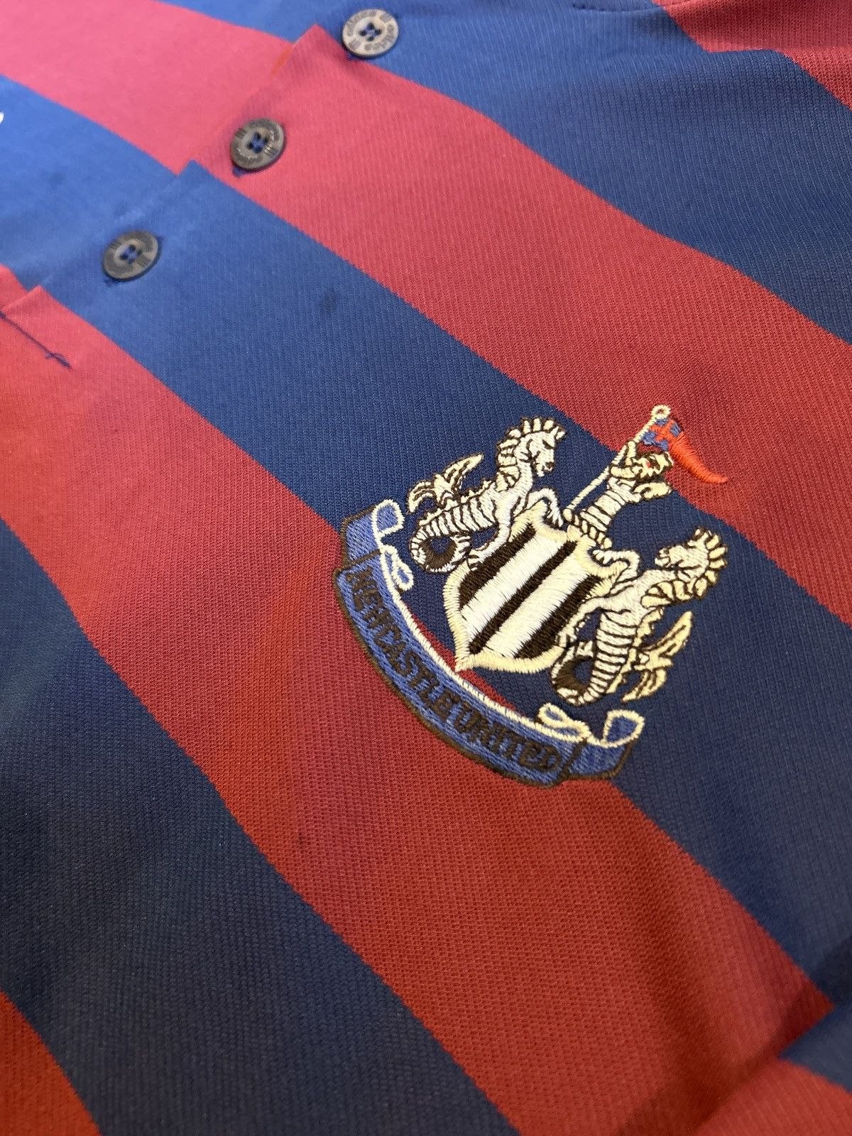 Adidas × Vintage 95/96 Newcastle United Ginola Away Shirt Size US L / EU 52-54 / 3 - 6 Thumbnail