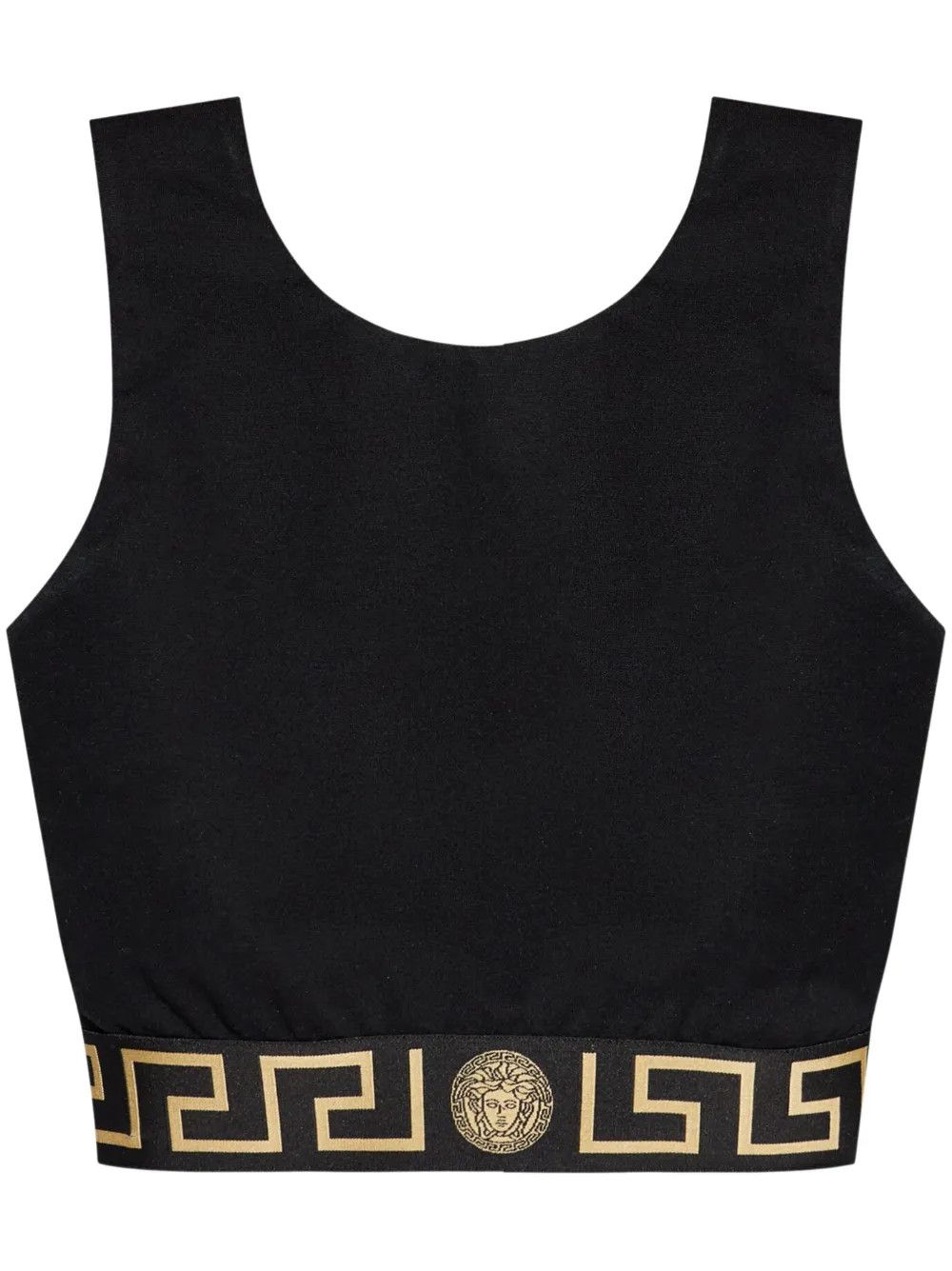 Versace o1y0226 Crop Top in Black/Gold Size XS / US 0-2 / IT 36-38 - 1 Thumbnail