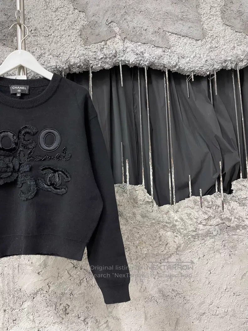 Chanel Chanel Coco sweater Size XXS / US 00 / IT 34 - 4 Thumbnail