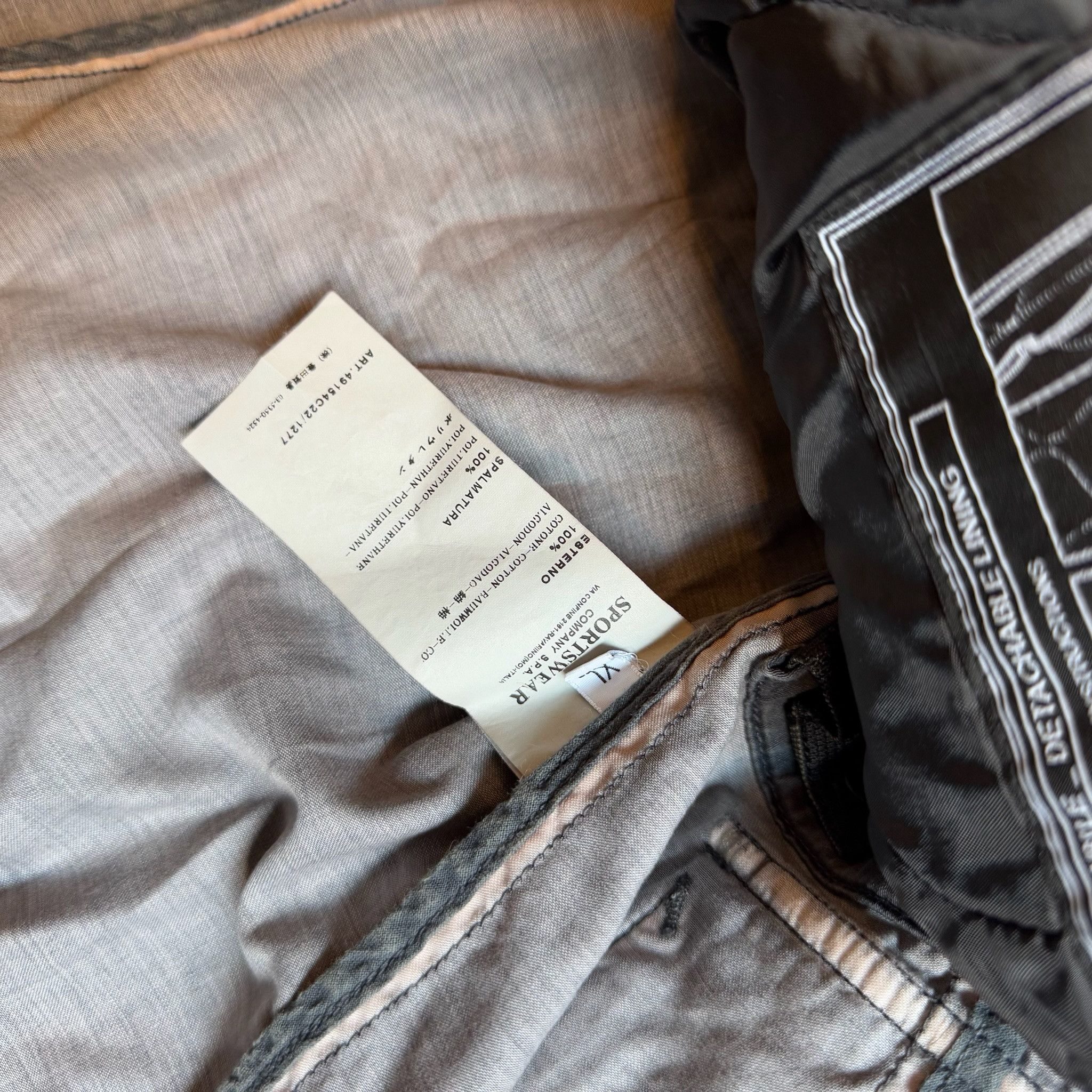 Stone Island Stone Island Blue Jacket with removable wool lining Size US XL / EU 56 / 4 - 7 Thumbnail