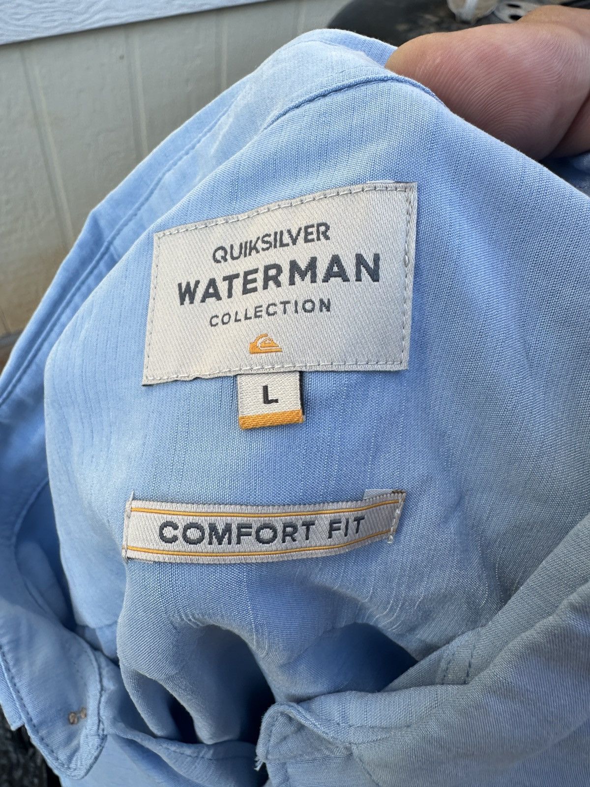 Quiksilver PreOwned Quiksilver Waterman Comfort Fit Blue Men's L Size US L / EU 52-54 / 3 - 4 Thumbnail