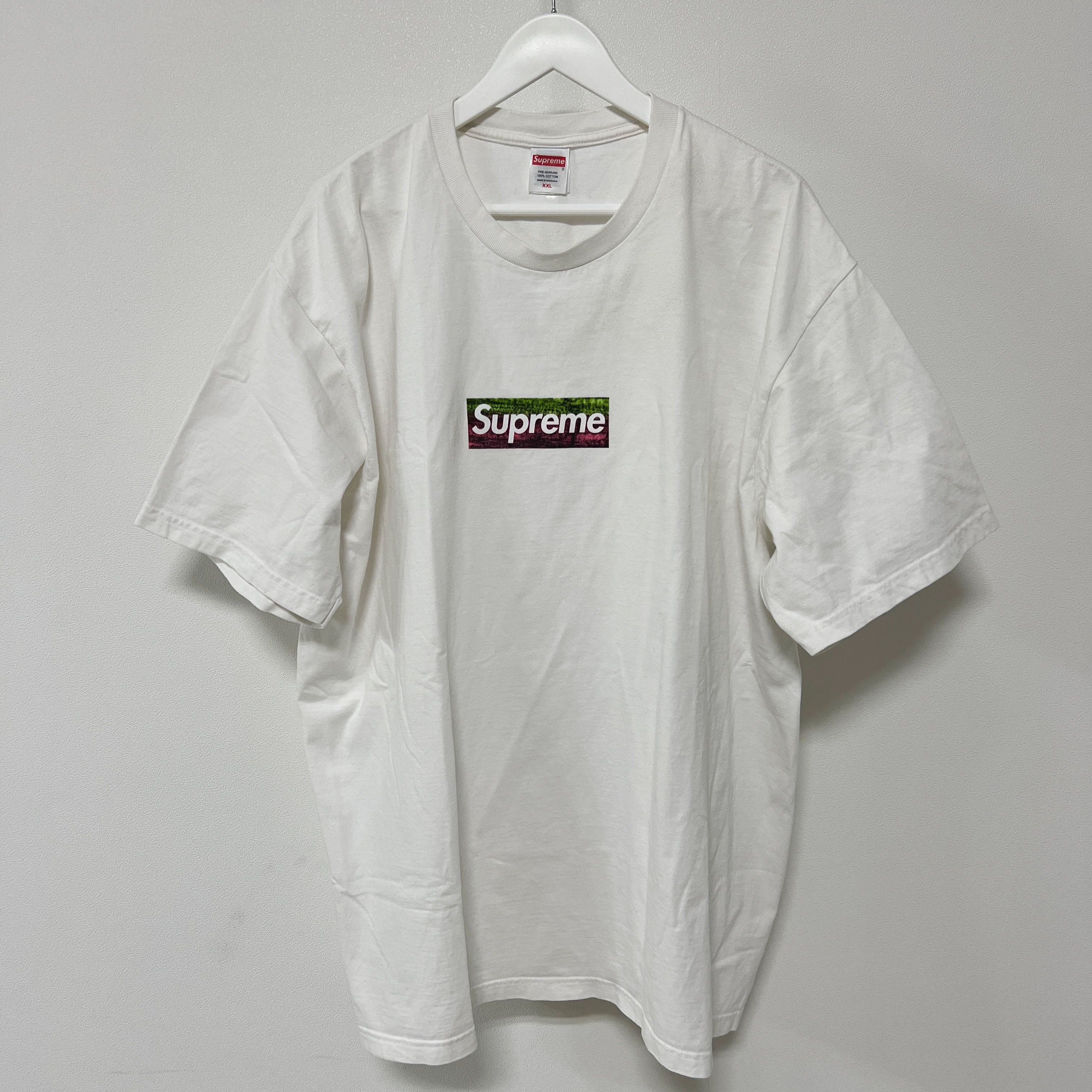 Supreme Supreme SS25 Los Angeles Fire Relief Box Logo Tee White Size US XXL / EU 58 / 5 - 10 Thumbnail